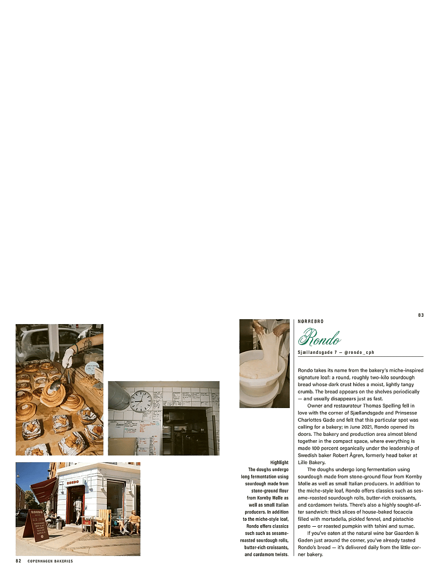 New Mags - Bakeries - The Copenhagen Series - coffee table bücher - beige - 2