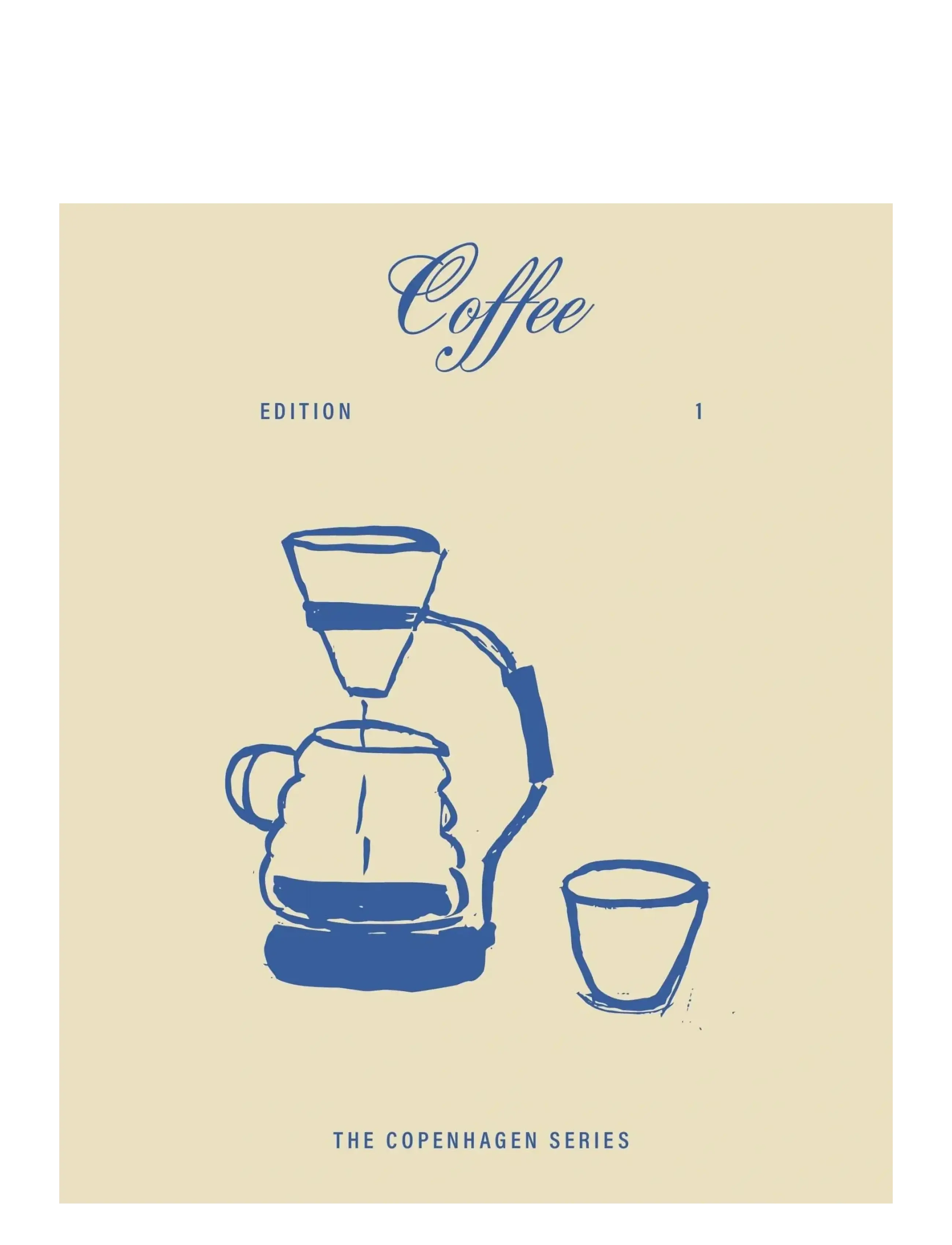 New Mags Coffee - The Copenhagen Series, 13.5X0.5X16.5, Beige, Dekoration > Bøger, Unisex