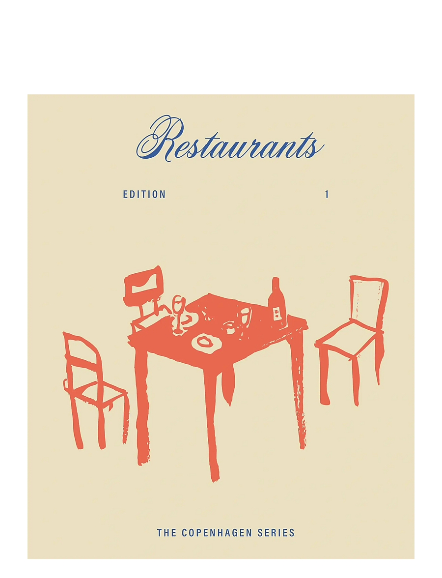 New Mags - Restaurants - The Copenhagen Series - coffee table bücher - beige - 0