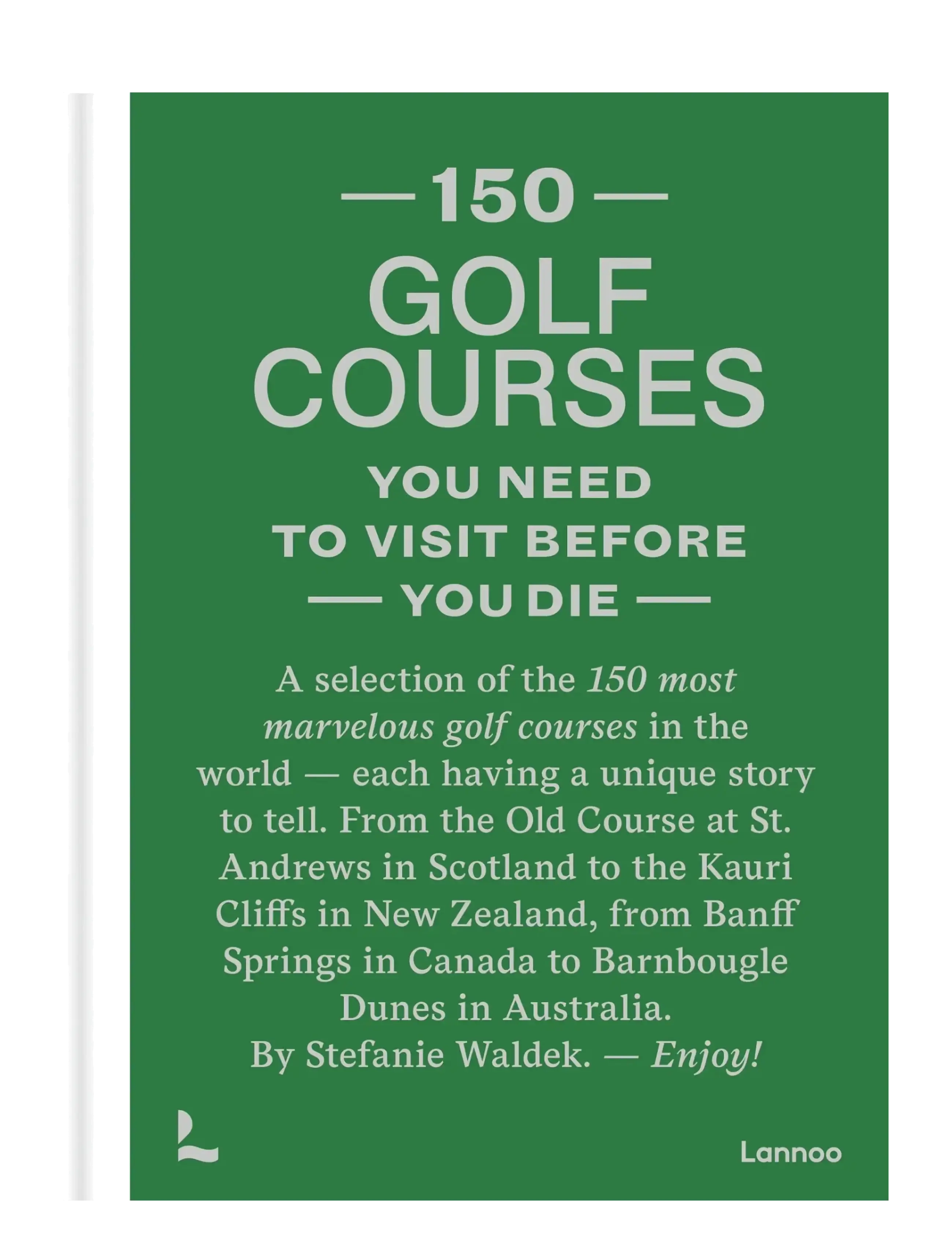 New Mags 150 Golf Courses, 17.5X2.5X23.5 cm, Green, Dekoration > Bøger, Unisex