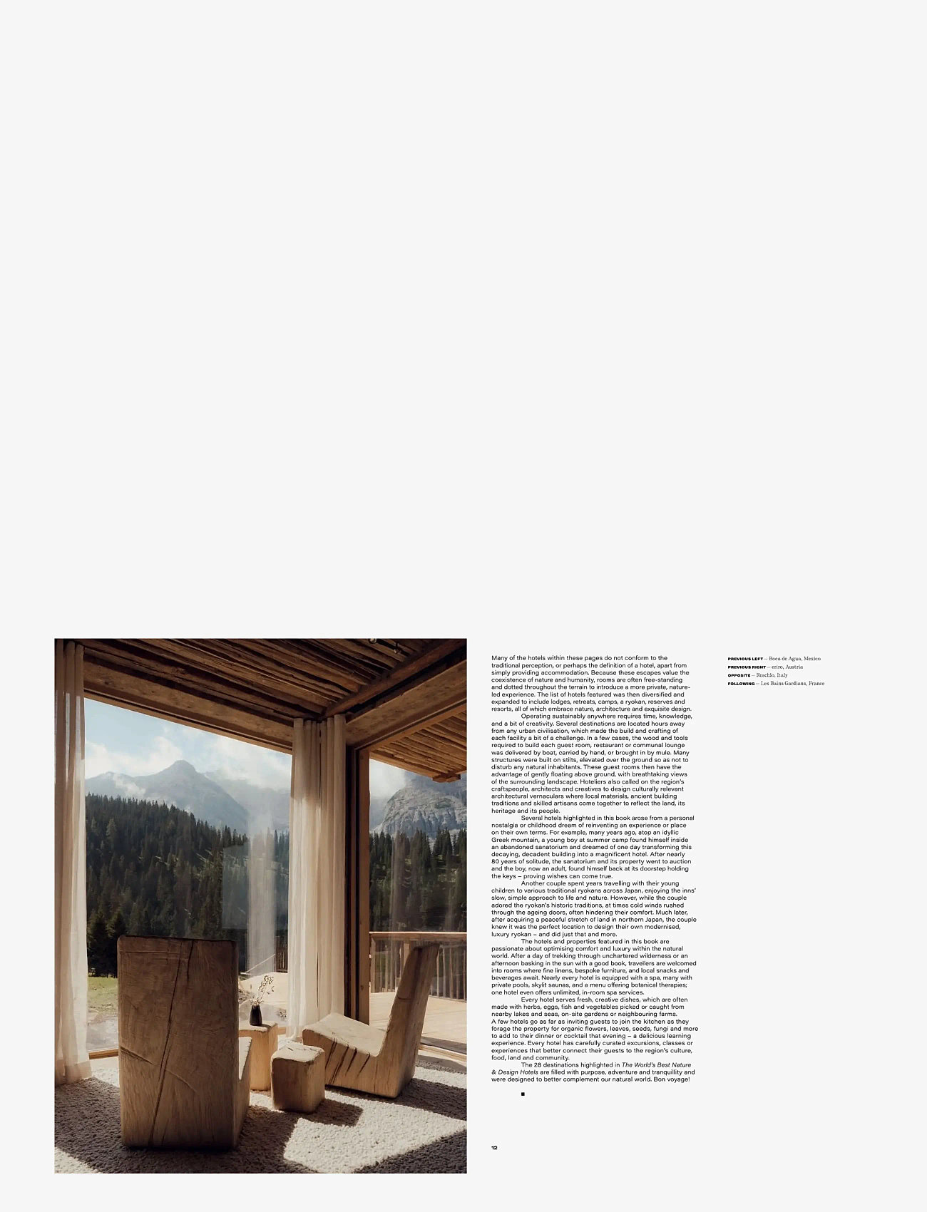 New Mags - The World’s Best Nature & Design Hotels - coffee table bücher - multi-coloured - 1