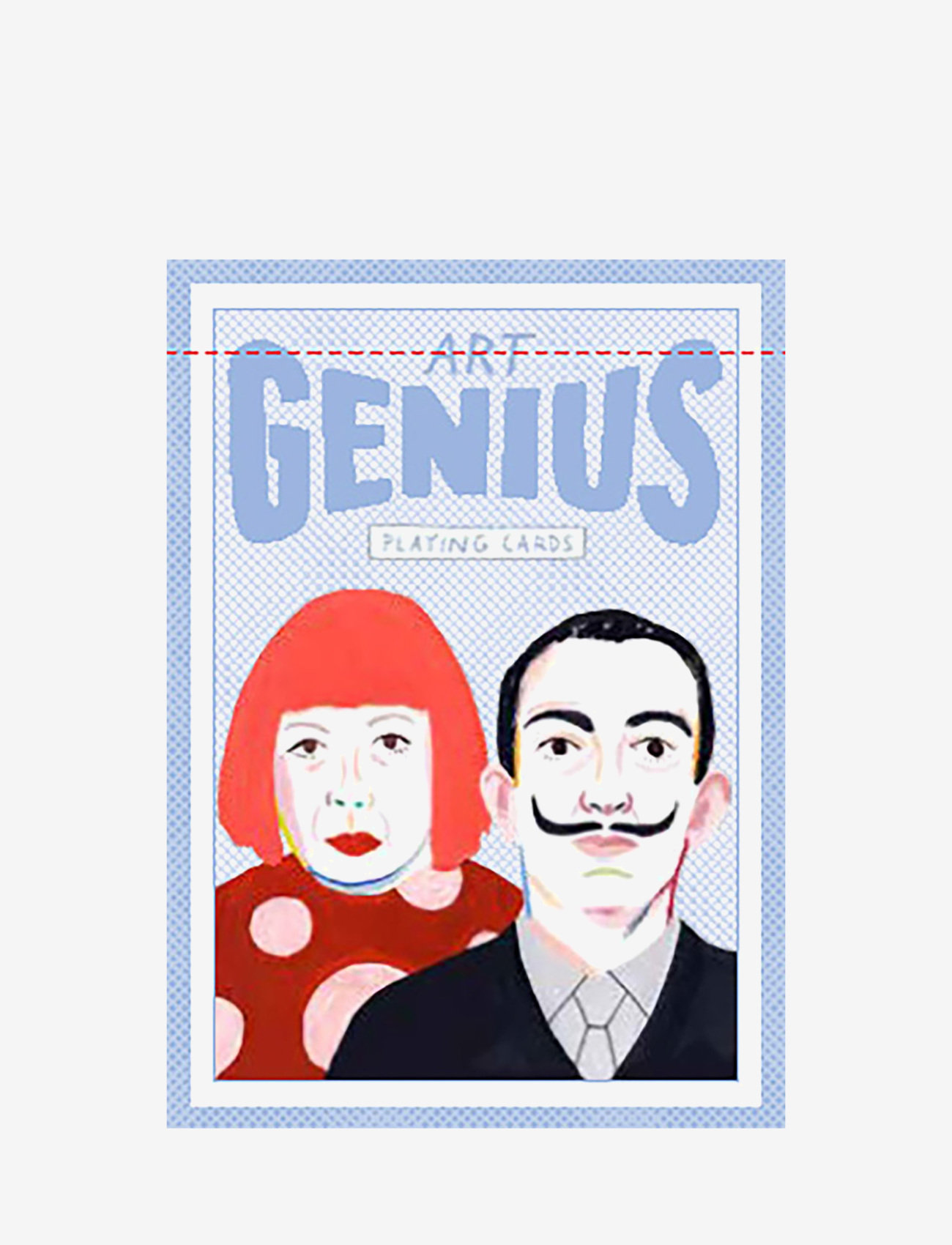 New Mags - ART playing Cards - sõbrapäeva kingitused - multicolor/light blue - 1