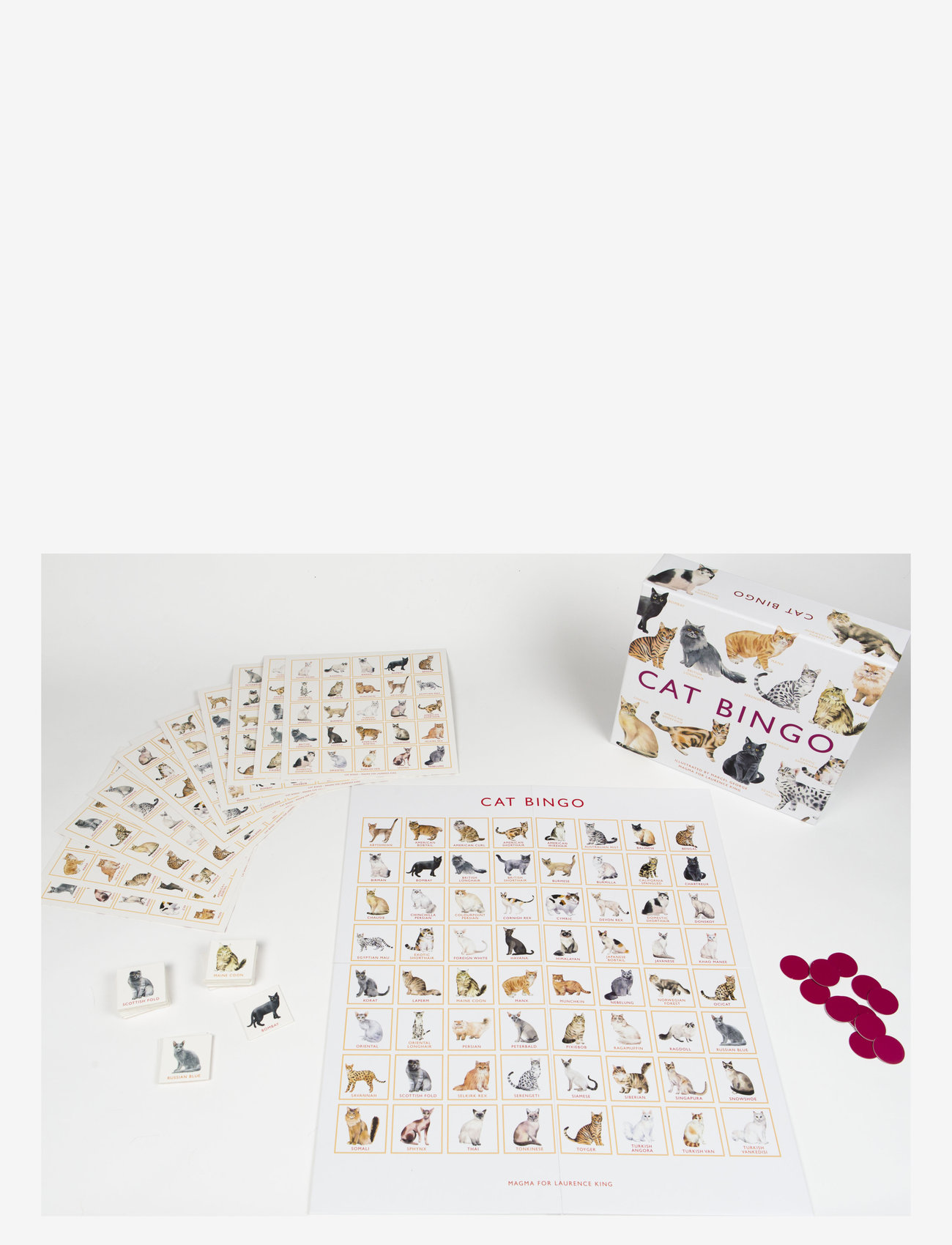 New Mags - Cat Bingo - køb efter pris - multicolor/white - 2