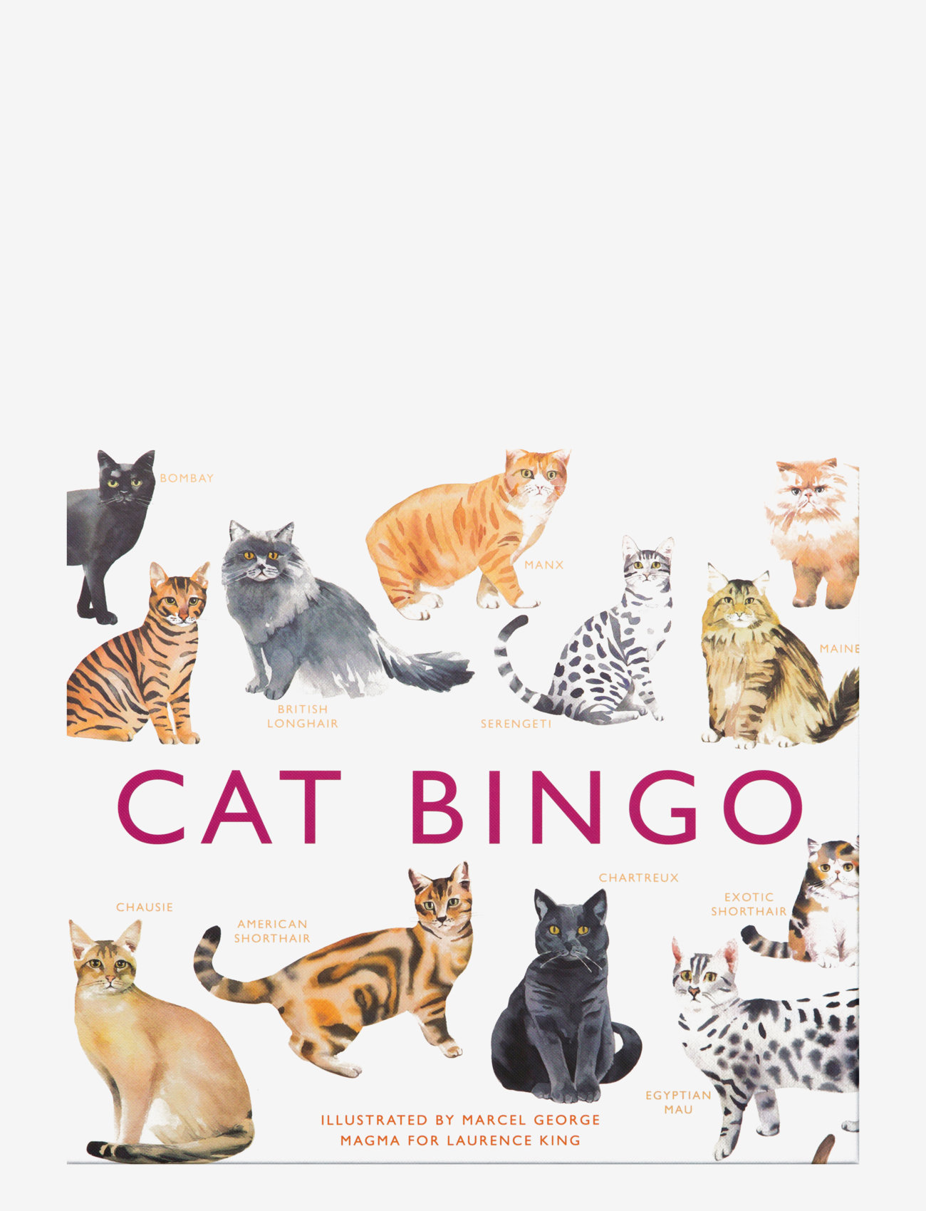 New Mags - Cat Bingo - køb efter pris - multicolor/white - 5