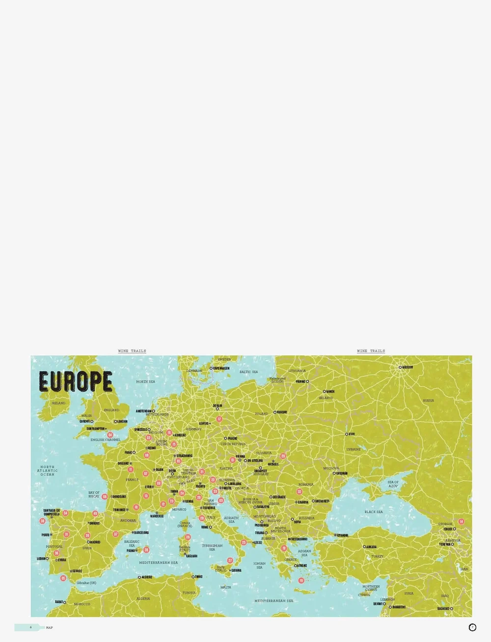 New Mags - Wine Trails - Europe - coffee table bücher - multi coloured - 5