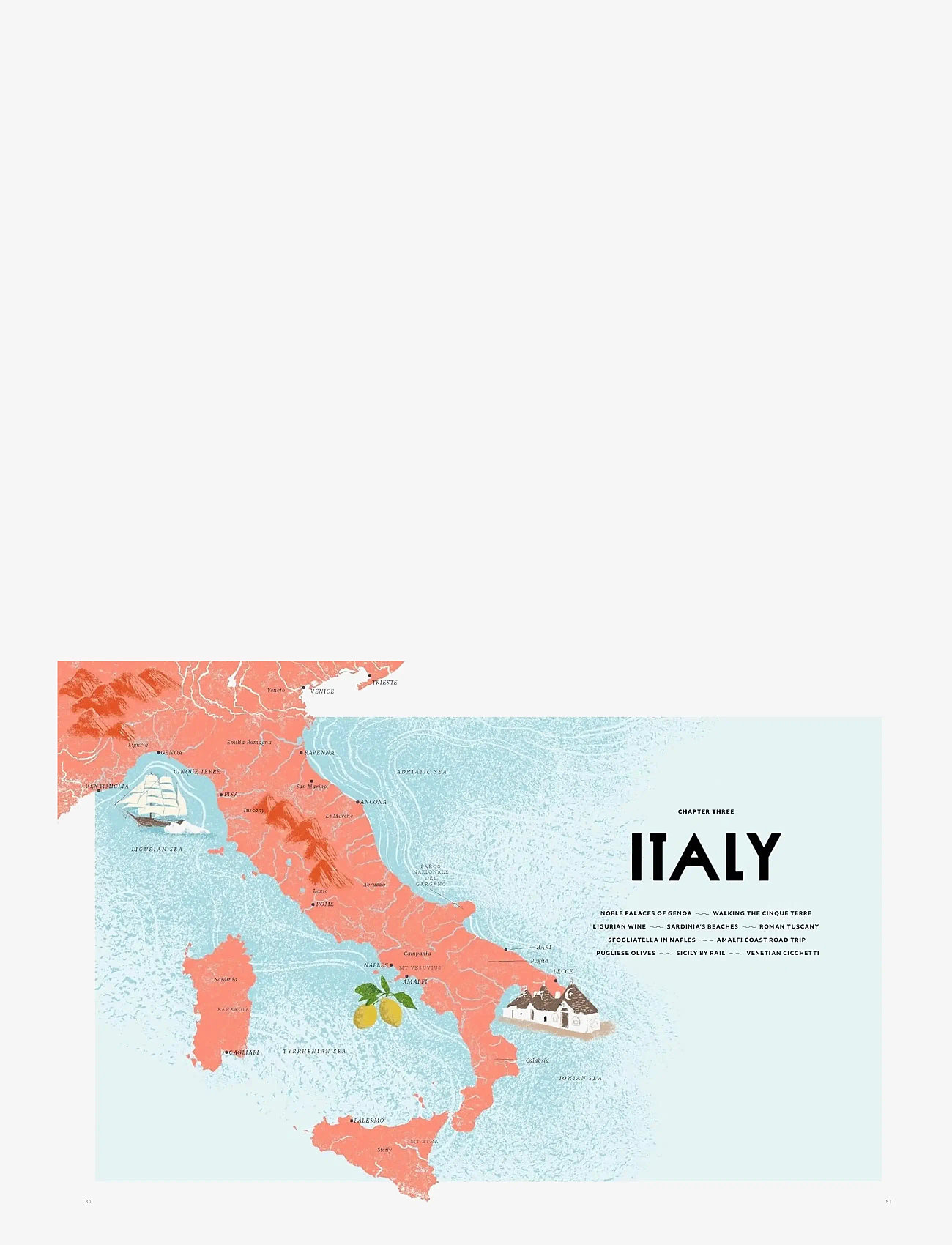 New Mags - The Mediterranean - raamatud - blue - 2