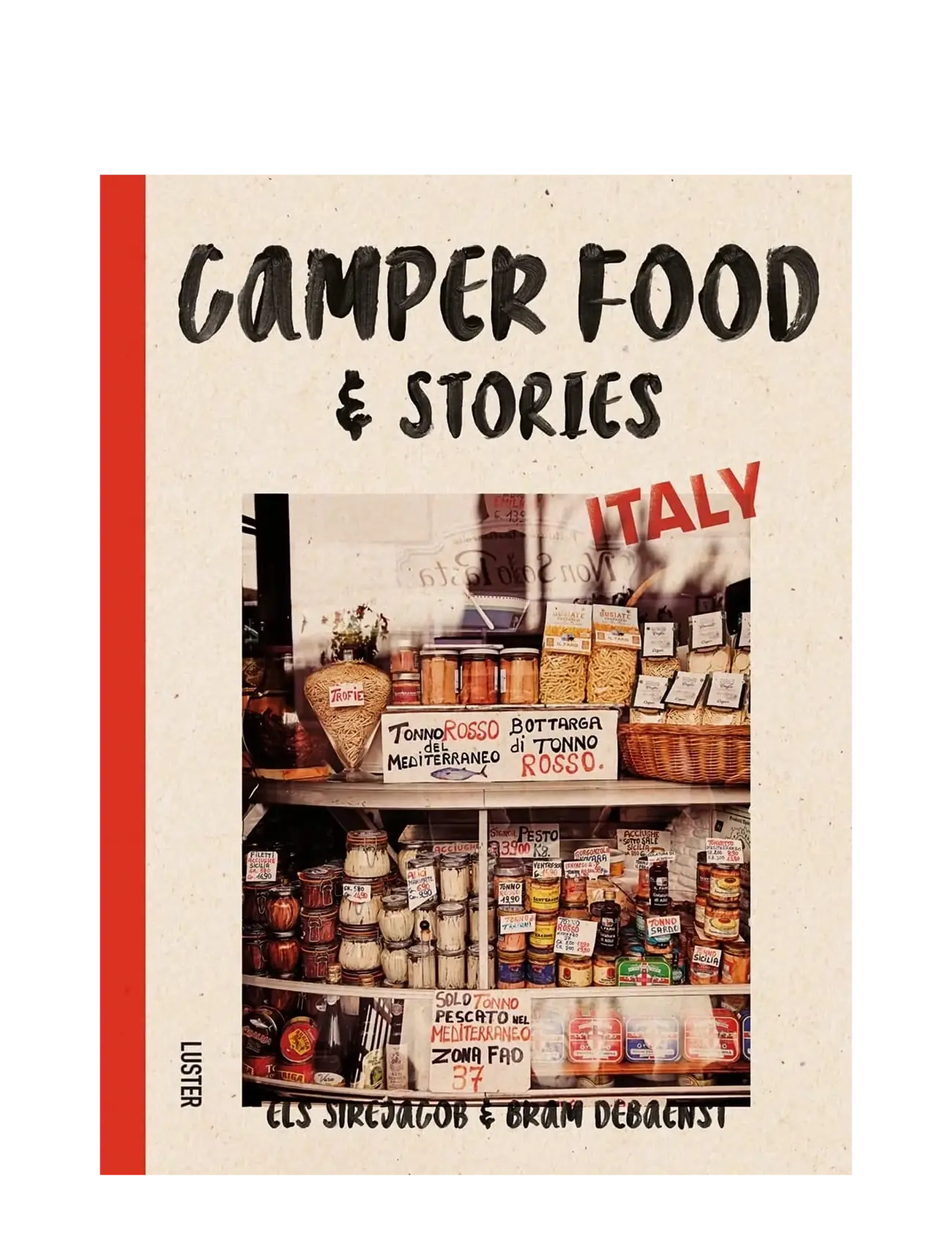 New Mags Camper Food & Stories Italy, 20X2.3X26.5 cm, Red, Dekoration > Bøger, Unisex