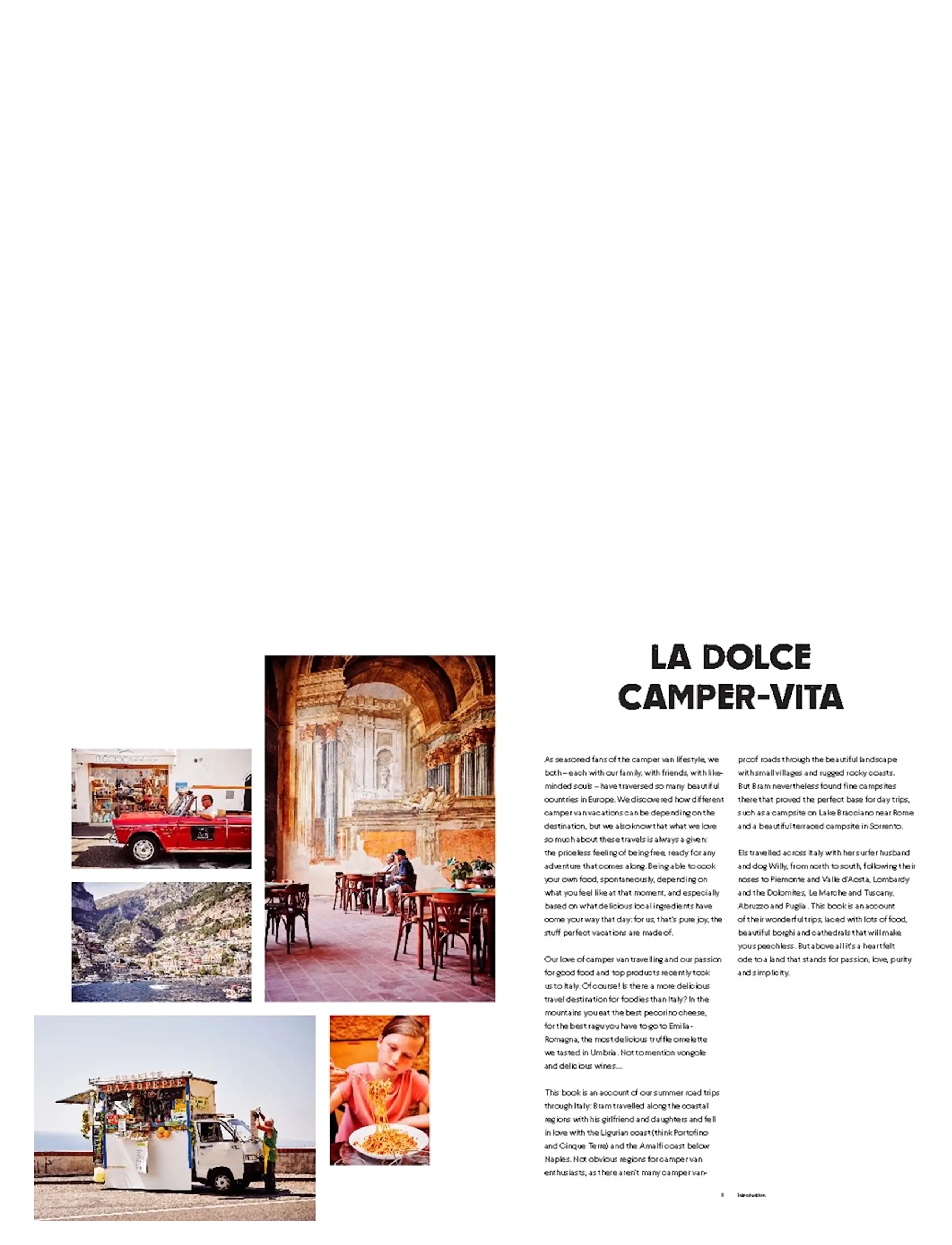 New Mags - Camper Food & Stories Italy - coffee table books - beige - 1