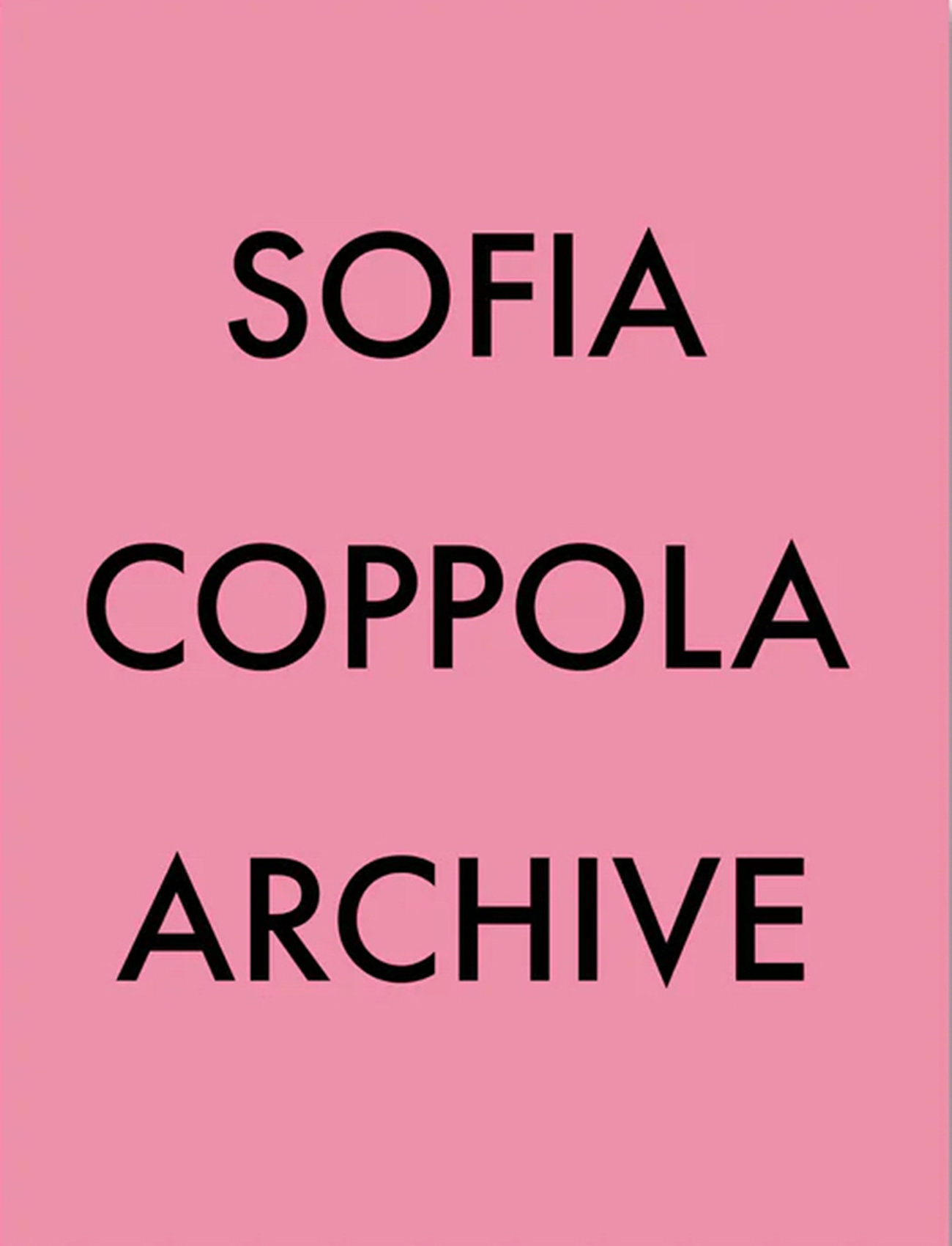 New Mags Sofia Coppola Archive 1999-2023 (NMSMA1043) - Böcker
