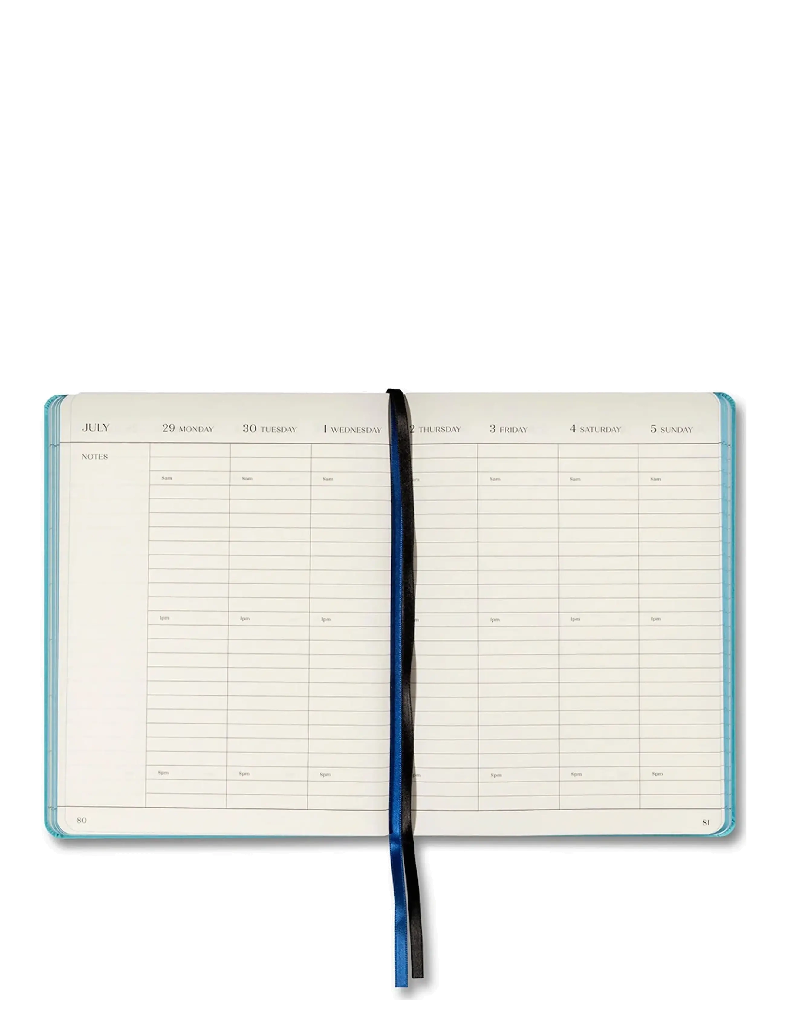 New Mags - The Important Flowers Planner 2026 - kalender & notizbücher - turquoise - 1