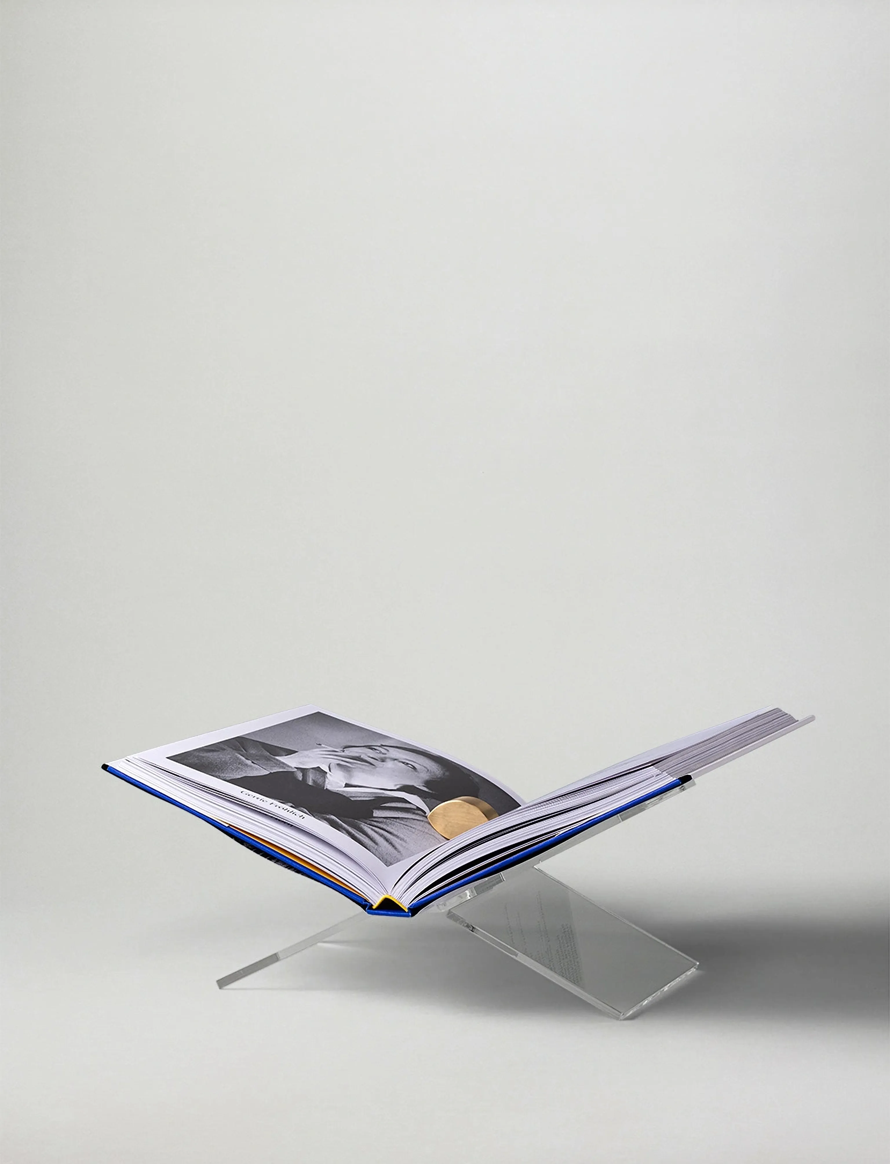 New Mags Nm Bookstand X Clear, 29.5X17X15 cm, Nude, Dekoration > Bogstøtter, Unisex