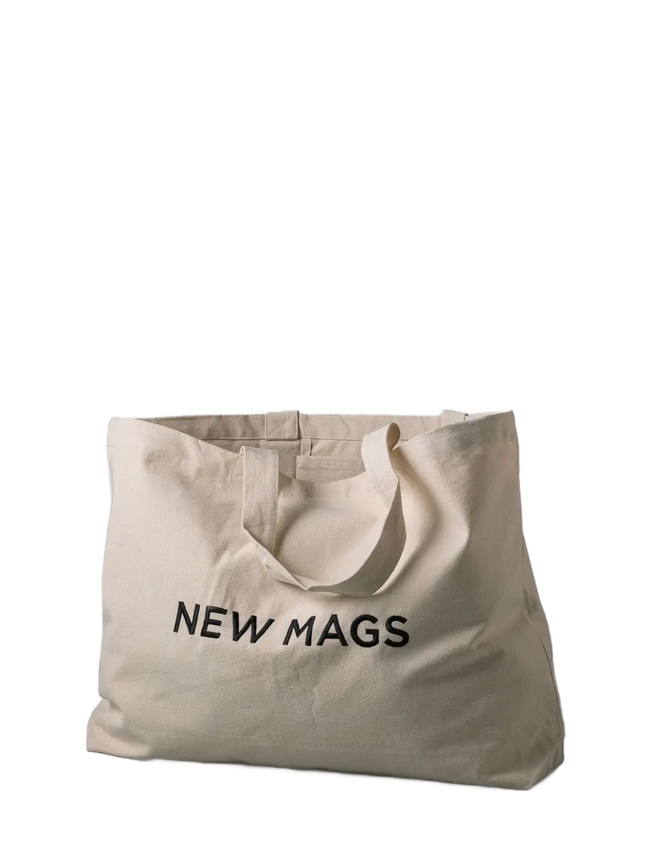 New Mags New Mags Weekend Bag - White - Shoppingväskor & Totes - WHITE / beige