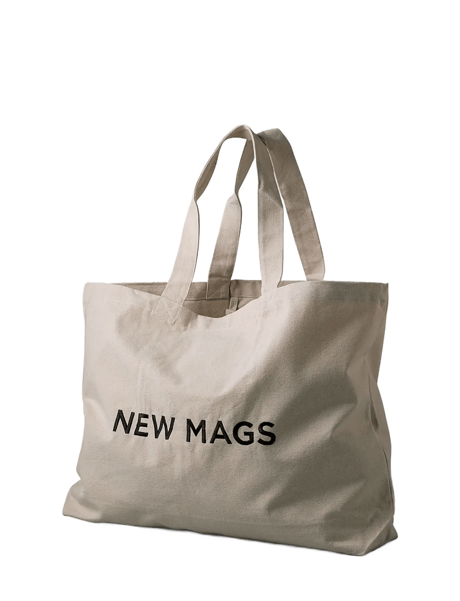 New Mags - New Mags Weekend Bag - White - tote-stiilis kotid - white - 2