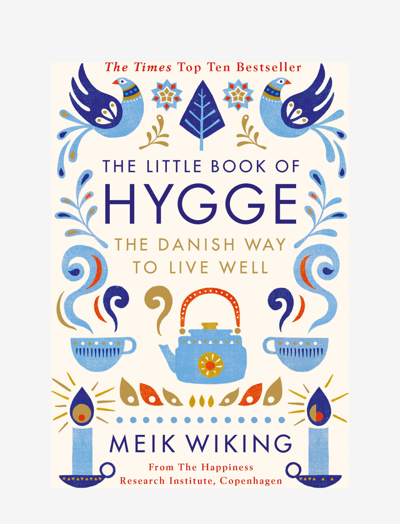 New Mags The Little Book of Hygge - Julegave - LIGHT BLUE/CREAM / multi