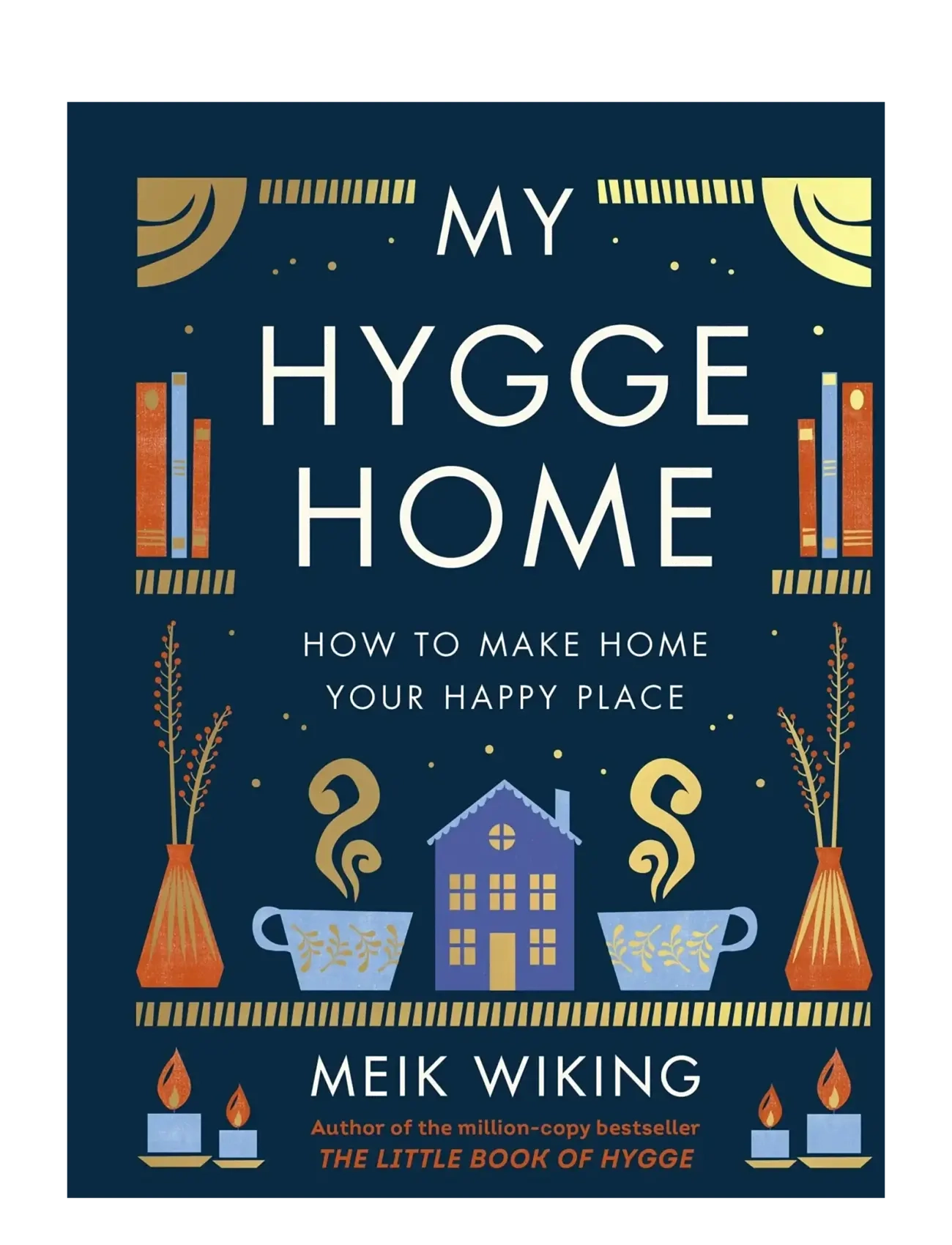 New Mags My Hygge Home, 18.5X2.5X23.5 cm, Navy, Dekoration > Bøger, Unisex