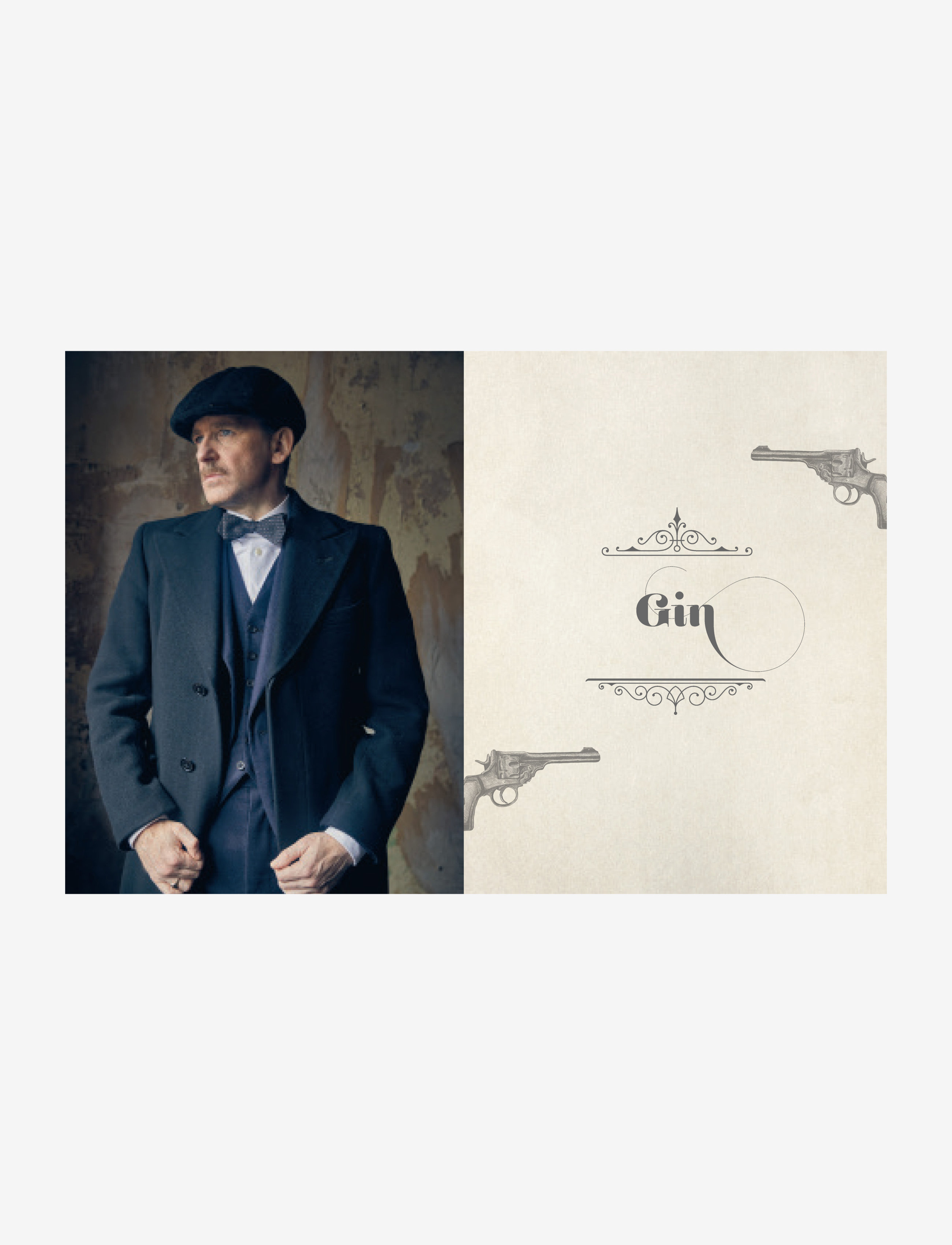 New Mags - Peaky Blinders Cocktail Book - brown - 4