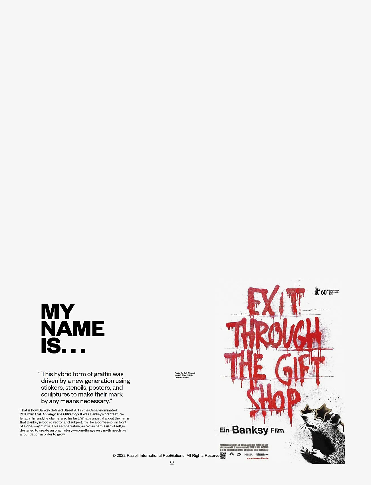 New Mags - Banksy - coffee table books - white - 1