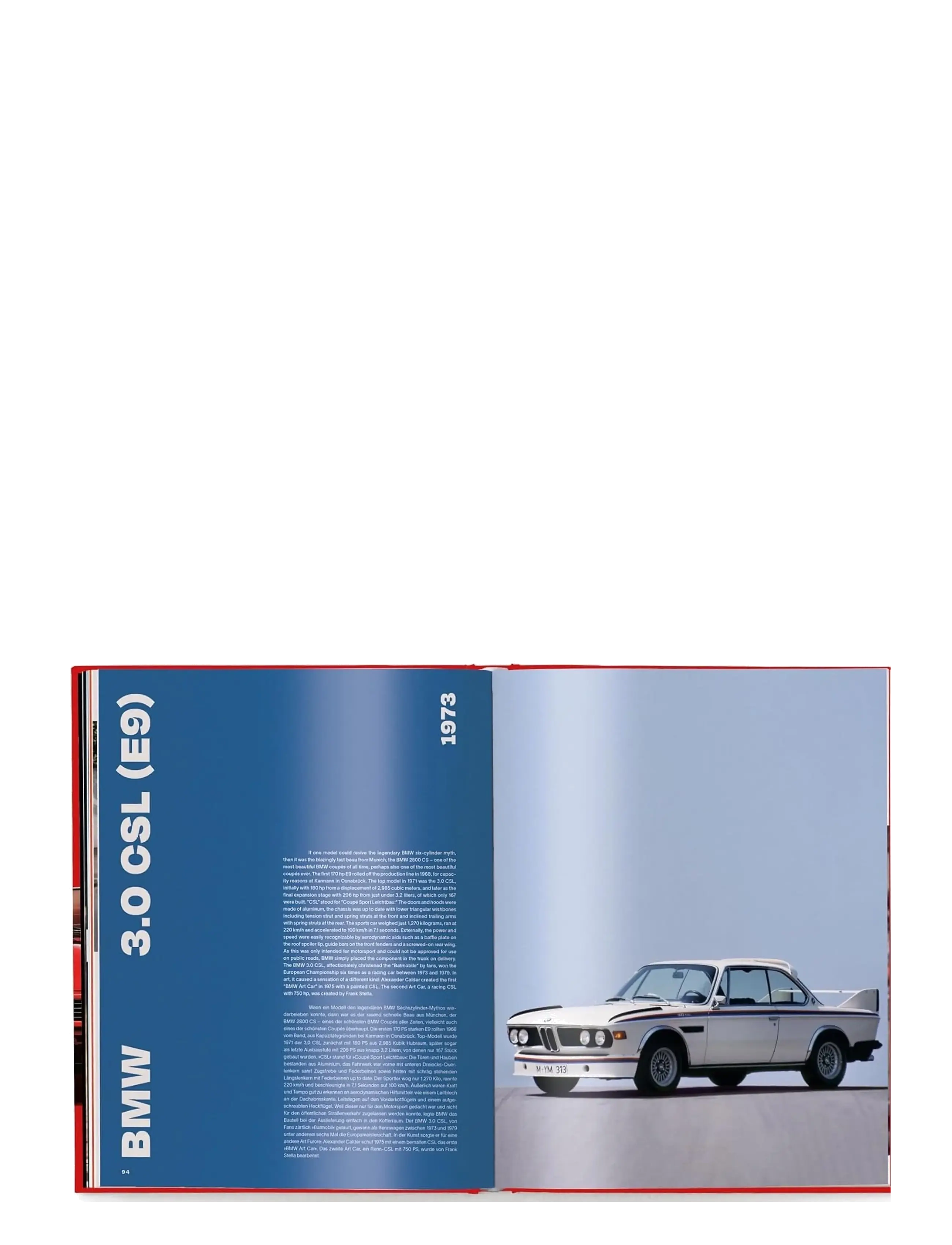 New Mags - BMW Milestones - coffee table bücher - red - 1