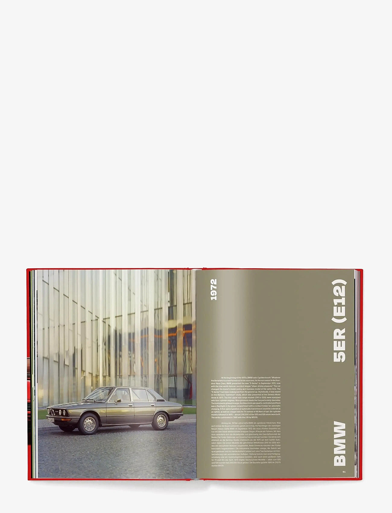 New Mags - BMW Milestones - raamatud - red - 2