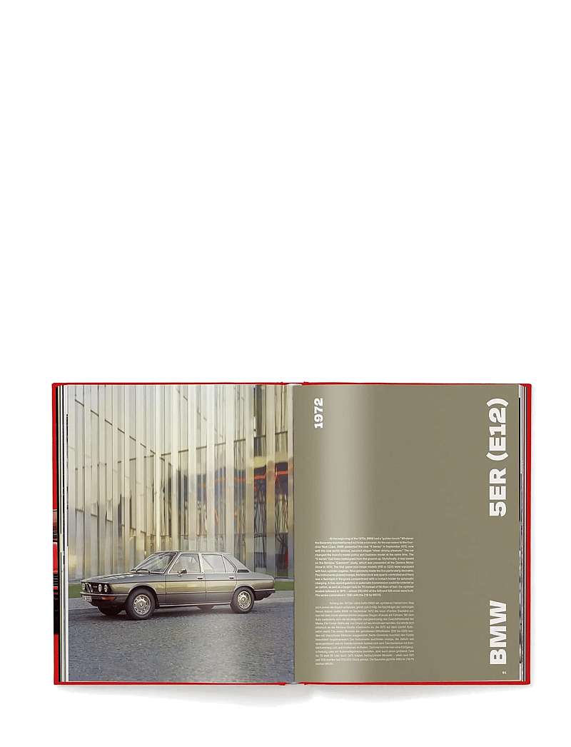 New Mags - BMW Milestones - raamatud - red - 2