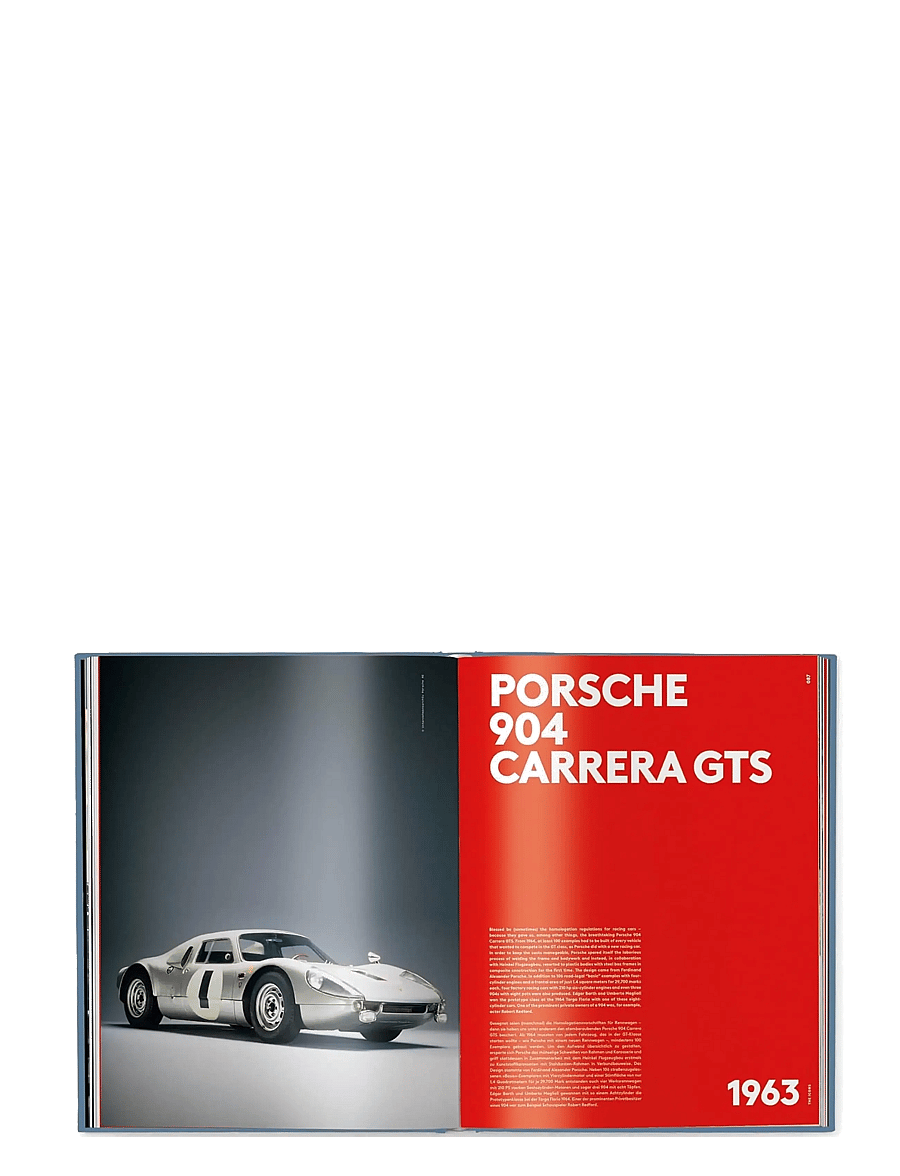 New Mags - The Porsche Book - coffee table bücher - blue - 2