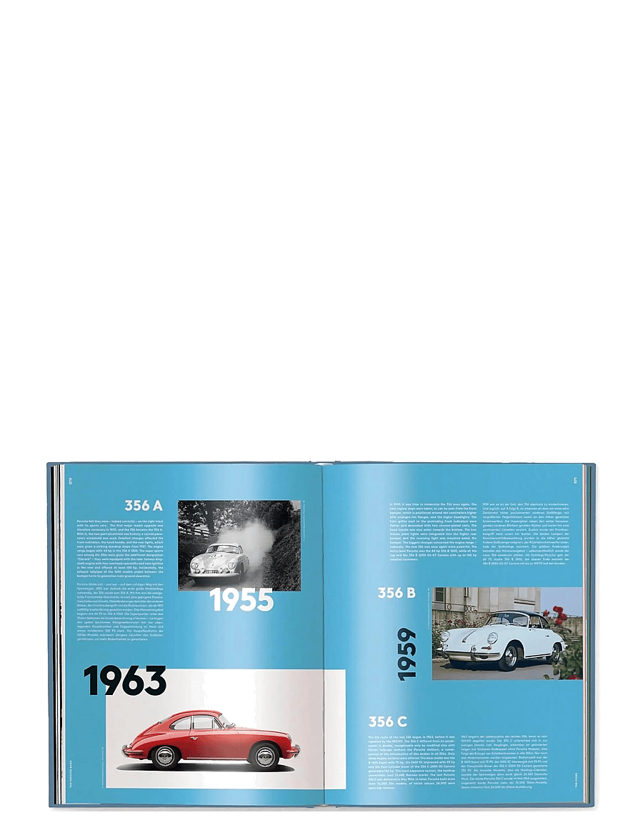 New Mags - The Porsche Book - coffee table bücher - blue - 4