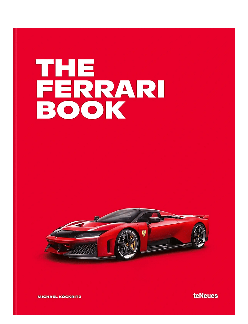 New Mags - The Ferrari Book - køb efter pris - red - 0