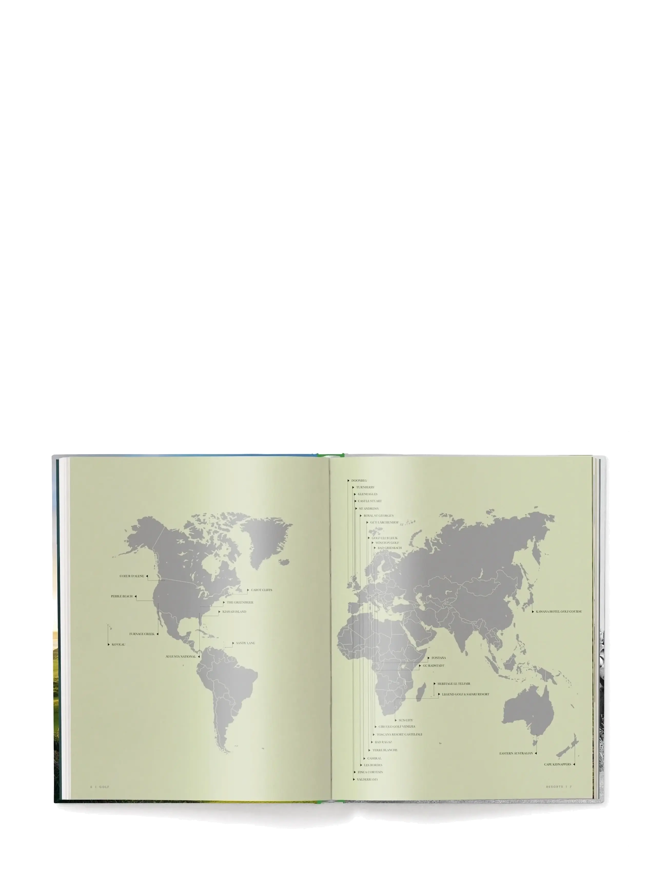 New Mags - Golf - The Ultimate Book: Revised Edition - sõbrapäeva kingitused - green - 1