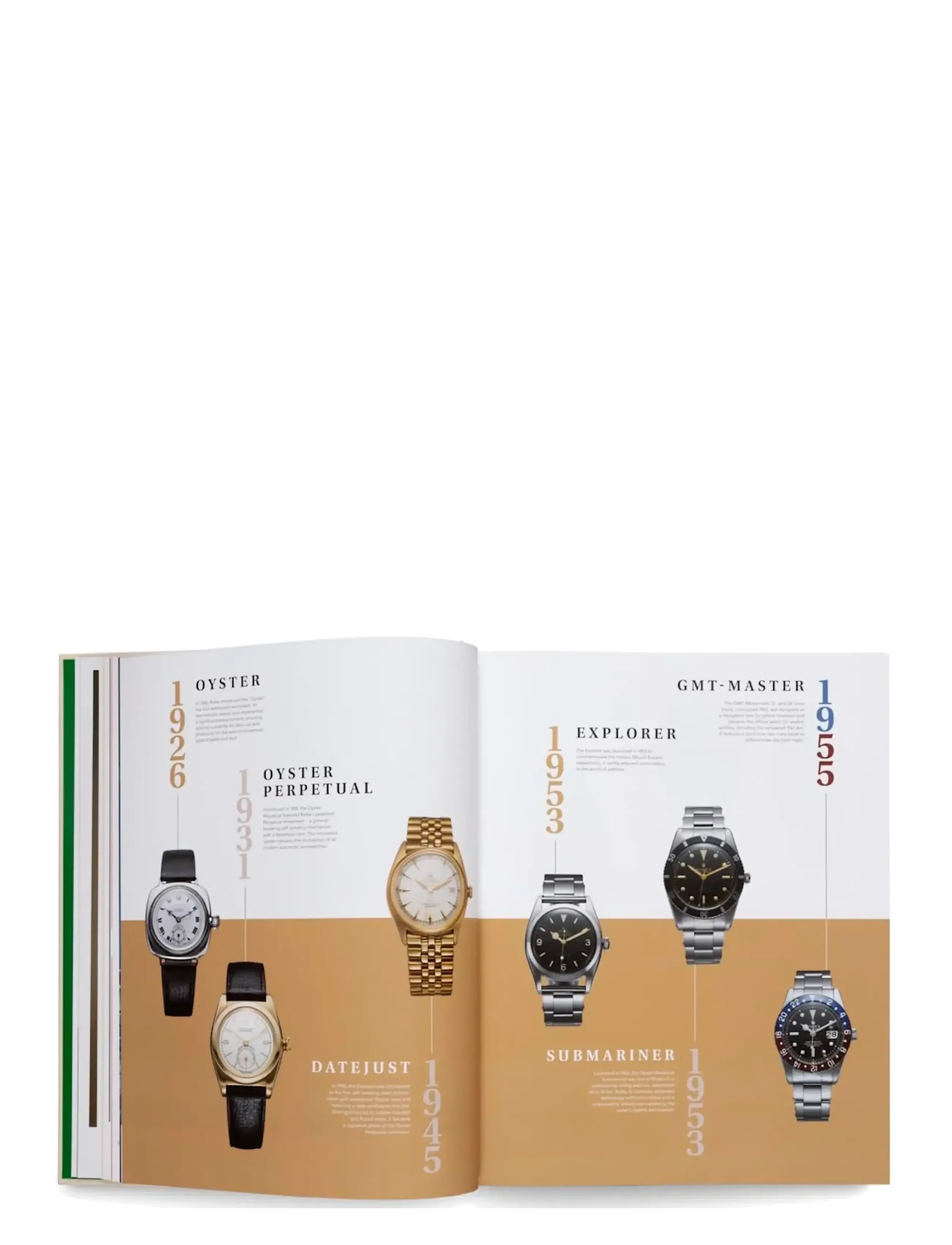 New Mags - The Watch Book Rolex - Next Generation - coffee table -kirjat - beige - 3