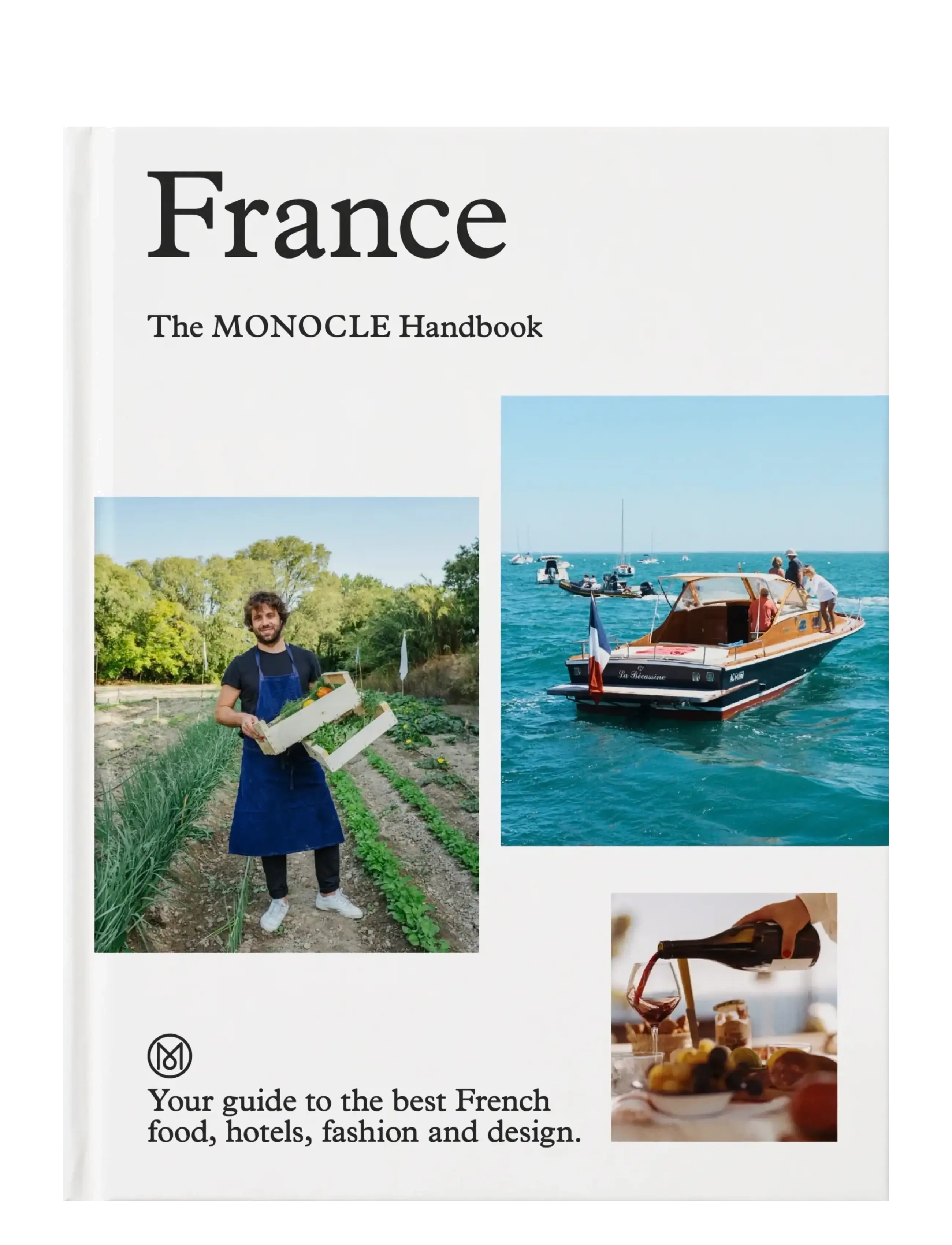 New Mags The Monocle Handbook - France, 18X2.3X24 cm, White, Dekoration > Bøger, Unisex