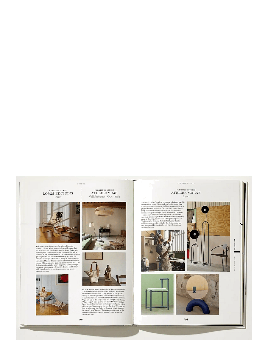 New Mags - The Monocle Handbook - France - coffee table bücher - white - 1