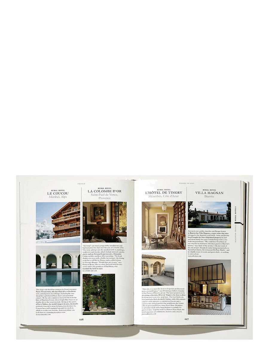 New Mags - The Monocle Handbook - France - coffee table bücher - white - 4