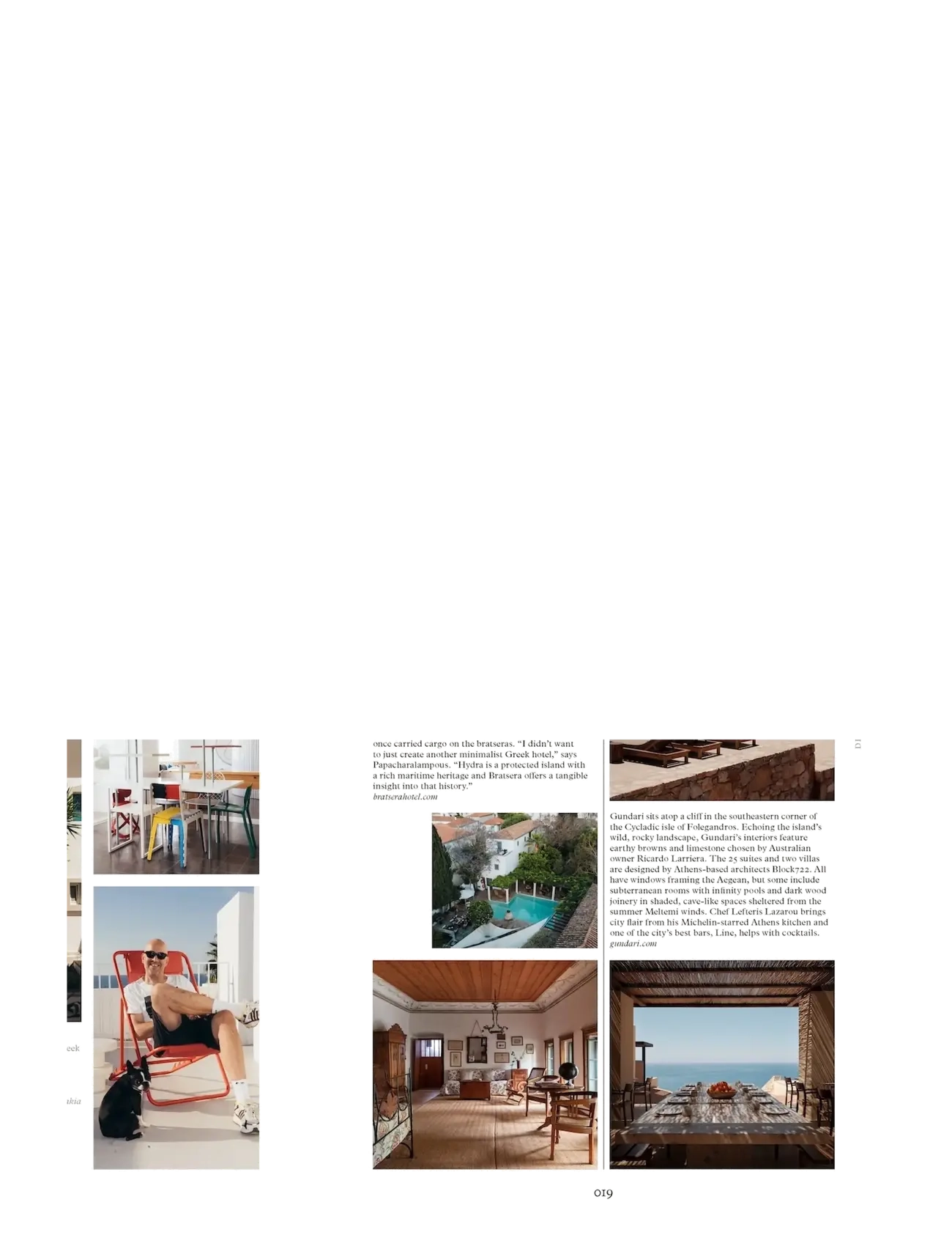 New Mags - The Monocle Handbook - Greece - coffee table böcker - white - 2