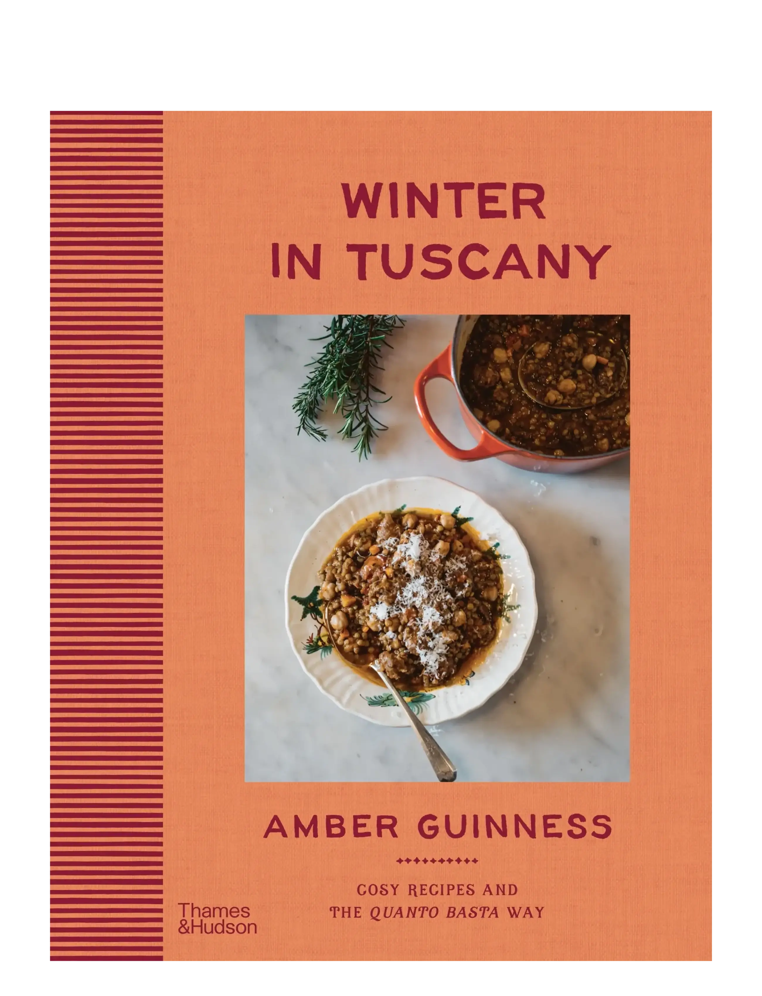New Mags Winter In Tuscany, 22X2.7X28 cm, Orange, Dekoration > Bøger, Unisex