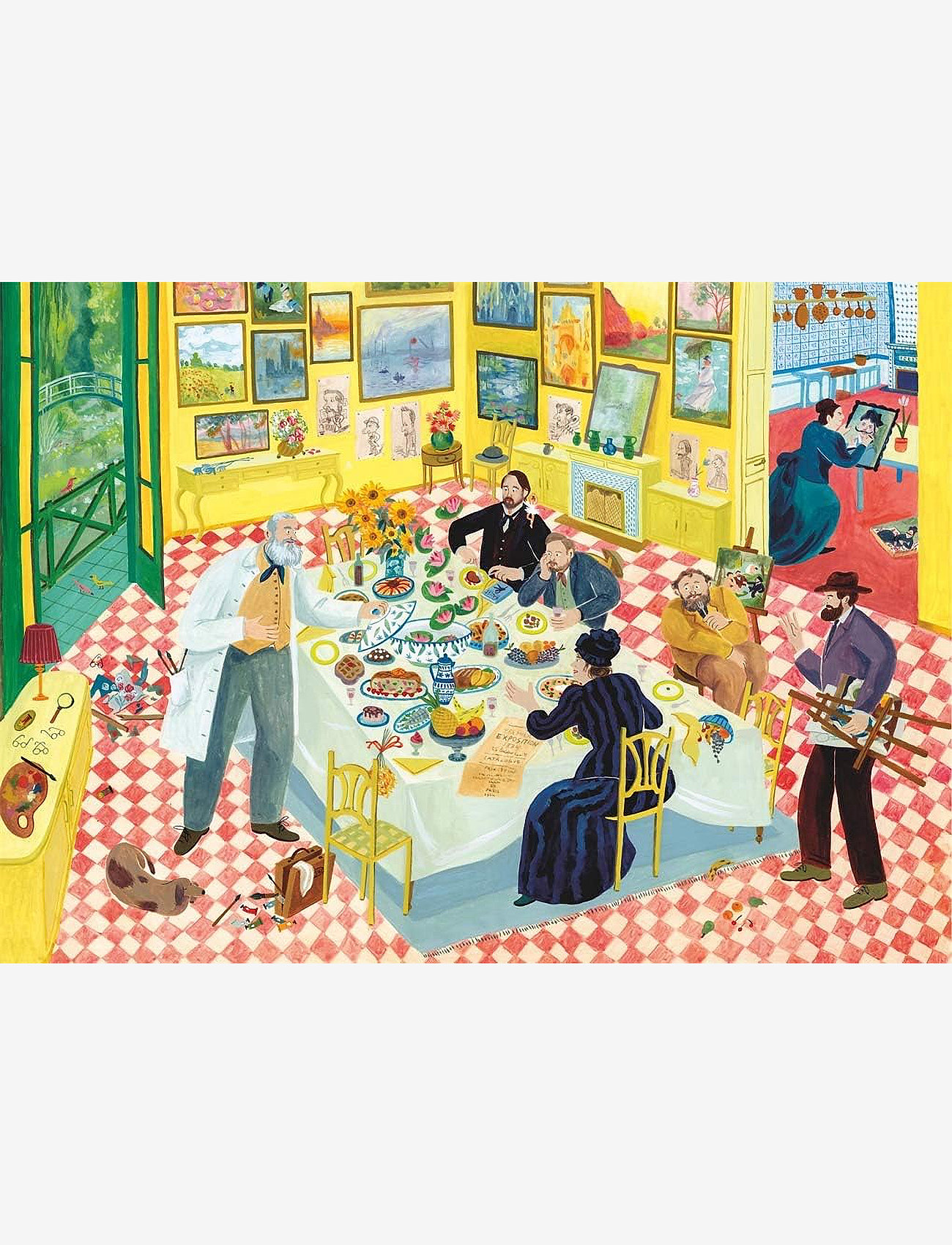 New Mags - Dinner with Monet - shop by price - multi-colored - 1