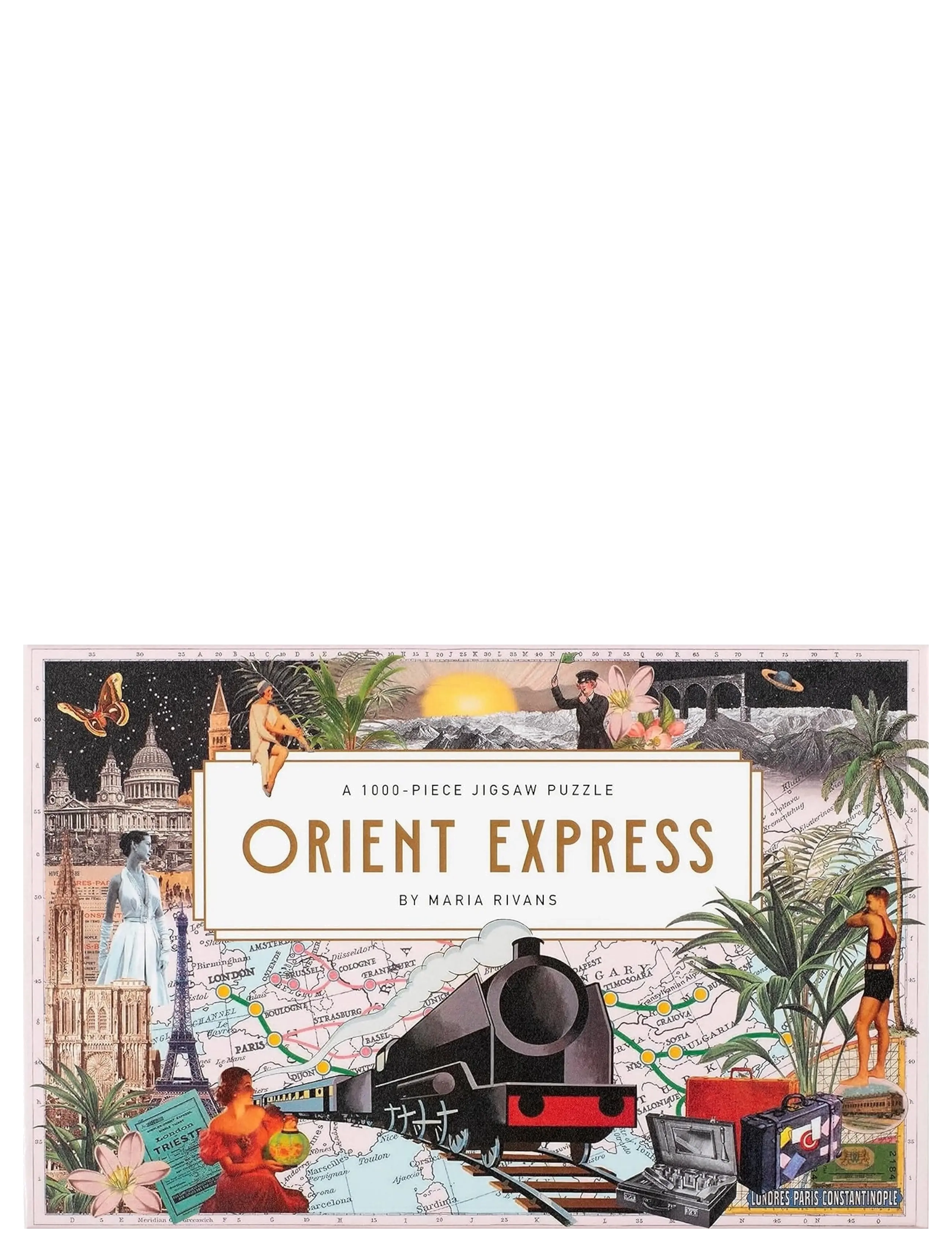 New Mags Orient Express A 1000-Piece Jigsaw Puzzle - Under 300 kr - MULTI COLOURED / multi