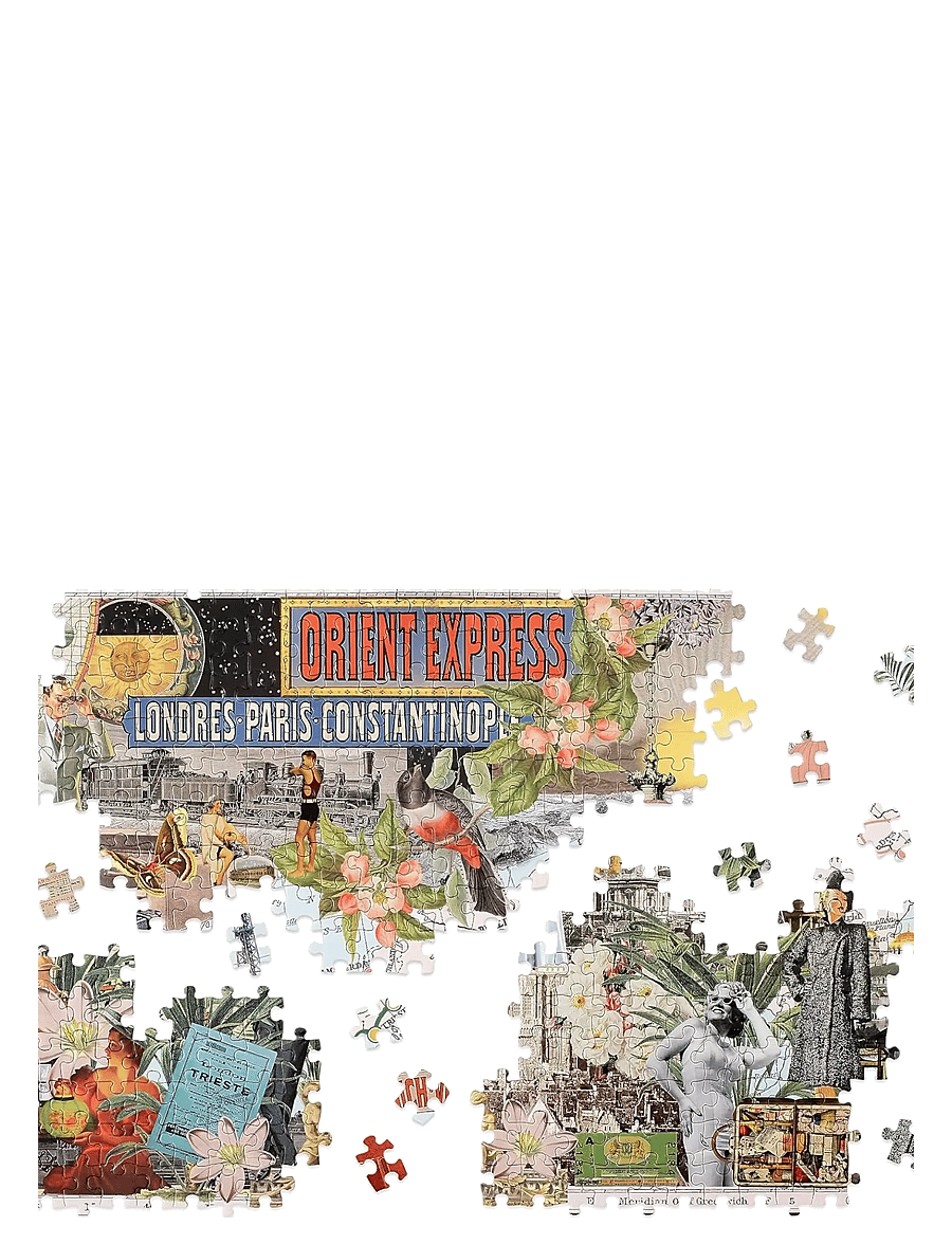 New Mags - Orient Express A 1000-Piece Jigsaw Puzzle - mängud ja pusled - multi coloured - 1