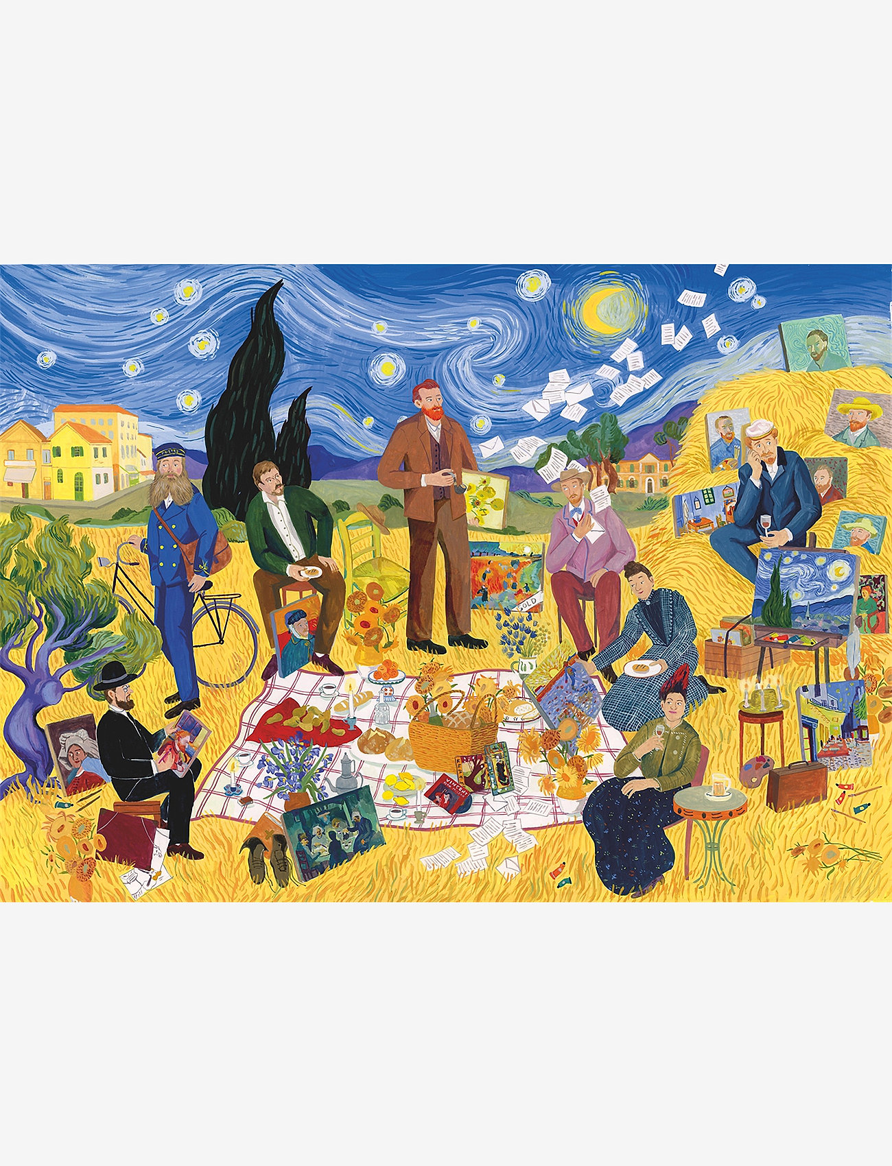 New Mags - Dinner with Van Gogh - köp efter pris - multi-colored - 3