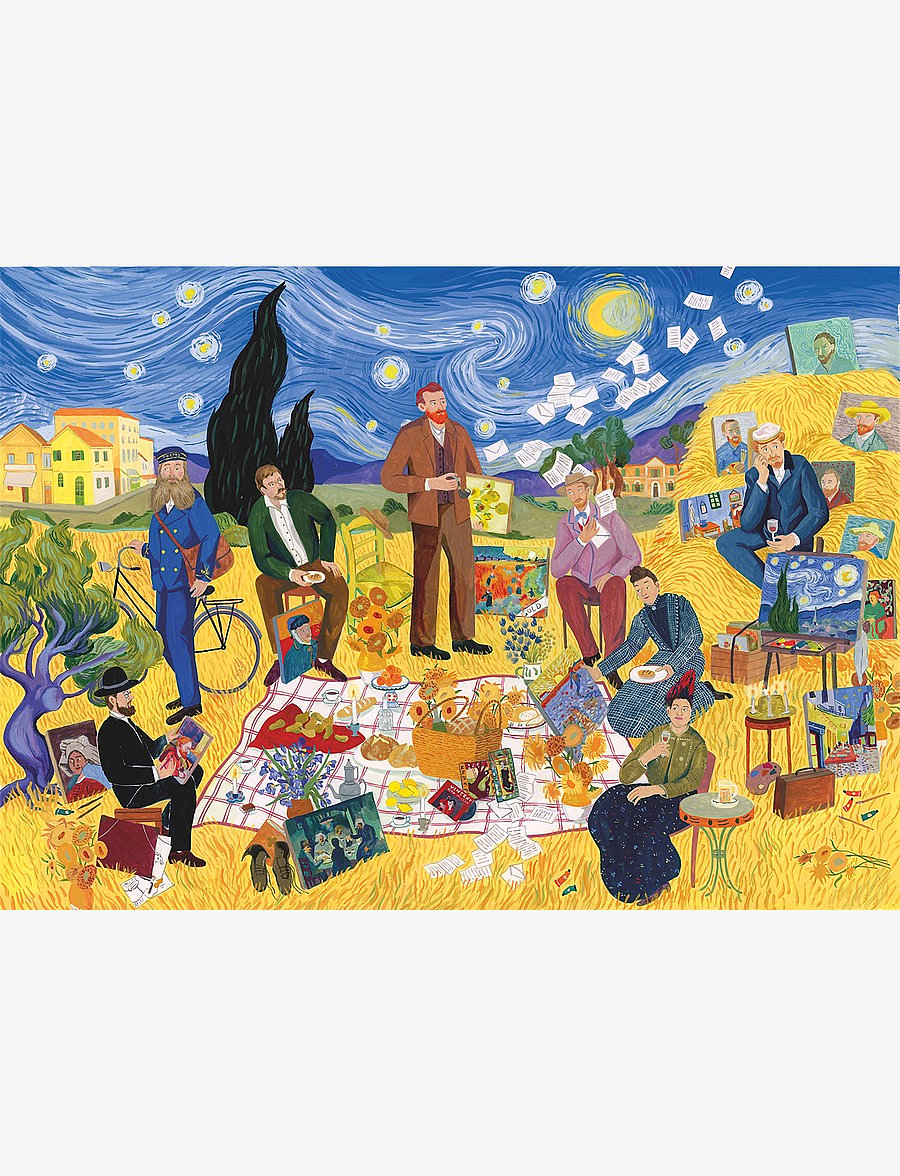New Mags - Dinner with Van Gogh - nach preis einkaufen - multi-colored - 3
