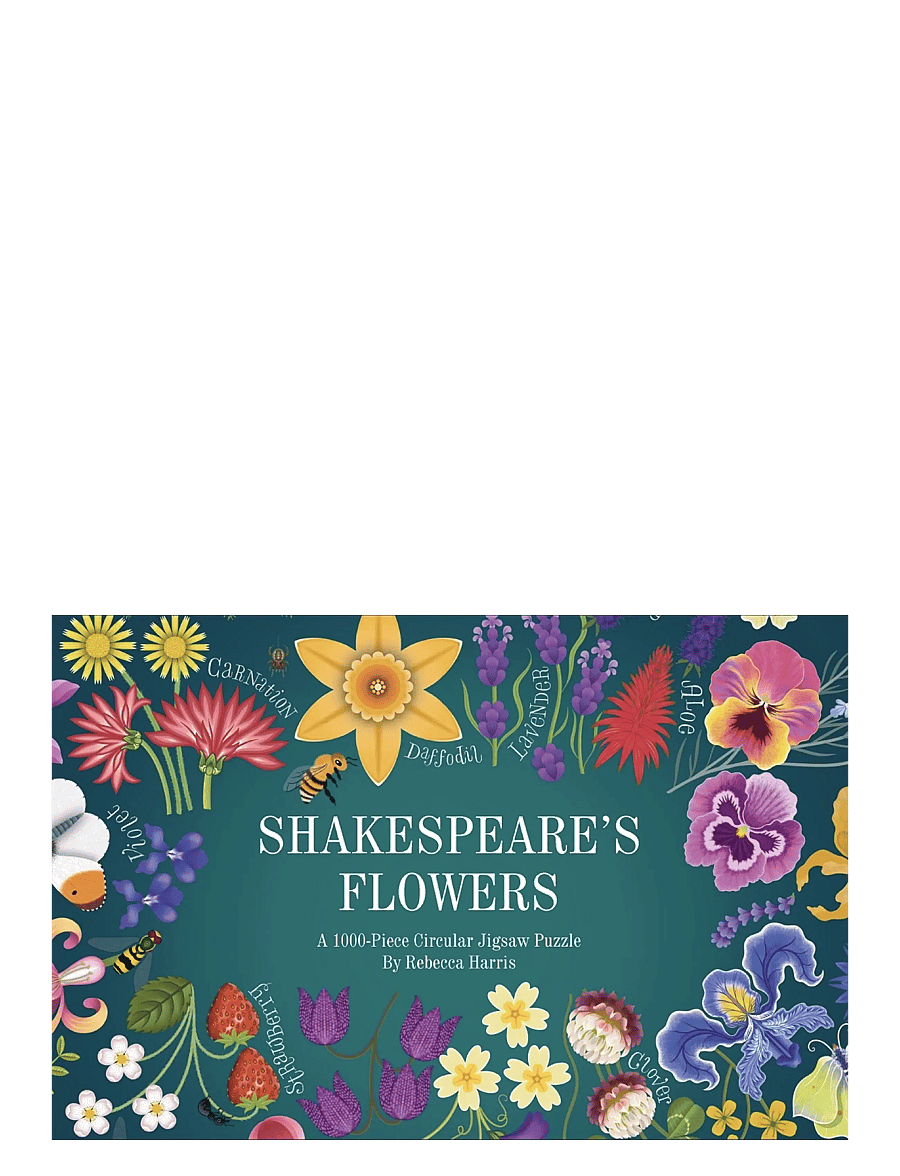 New Mags - Shakespeare’s Flowers - spiele & puzzles - multi coloured - 0