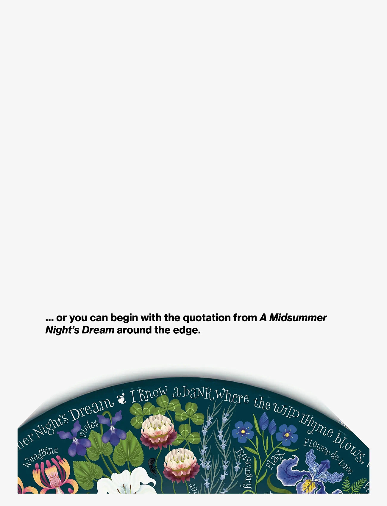 New Mags - Shakespeare’s Flowers - spel & pussel - multi coloured - 1