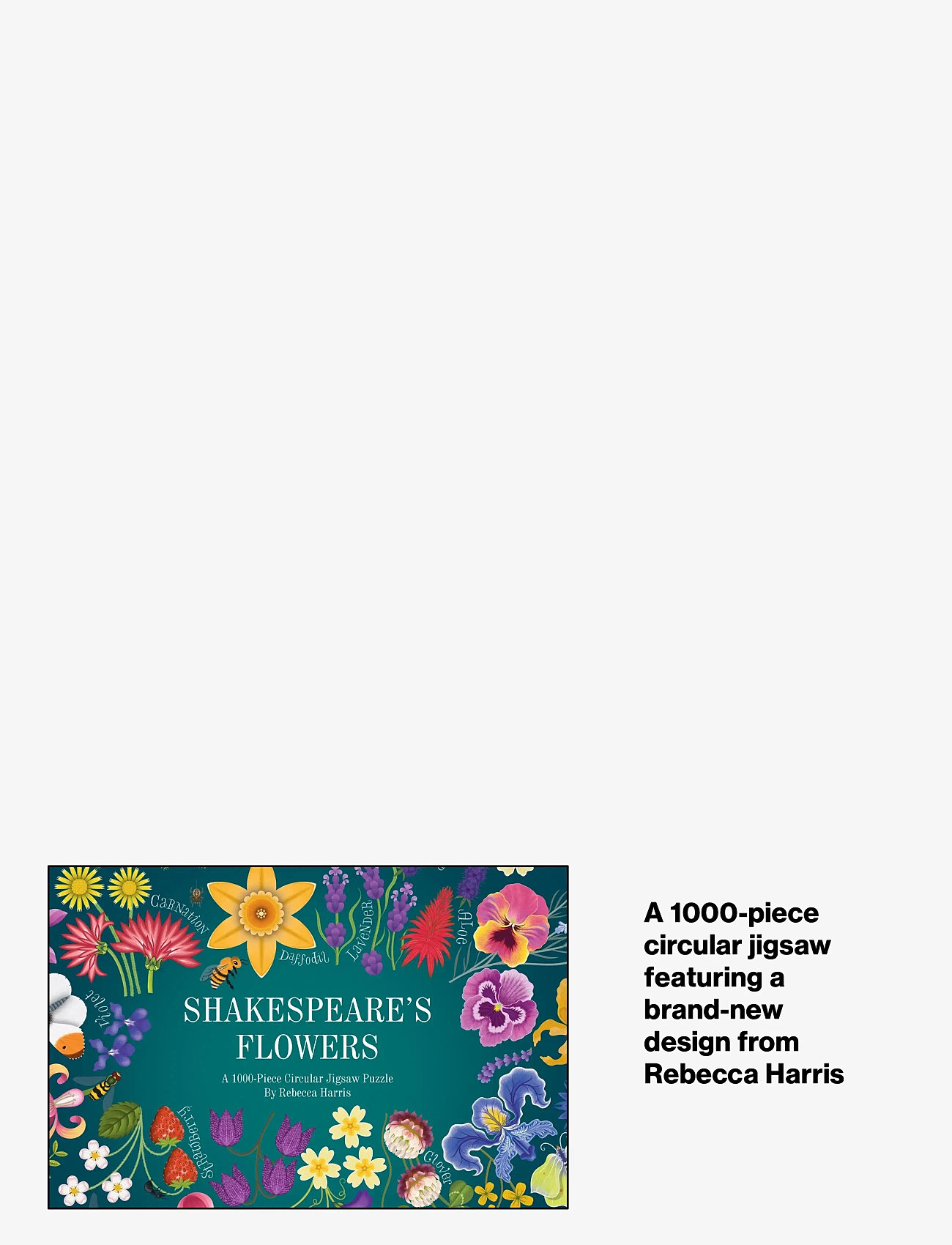 New Mags - Shakespeare’s Flowers - spel & pussel - multi coloured - 2