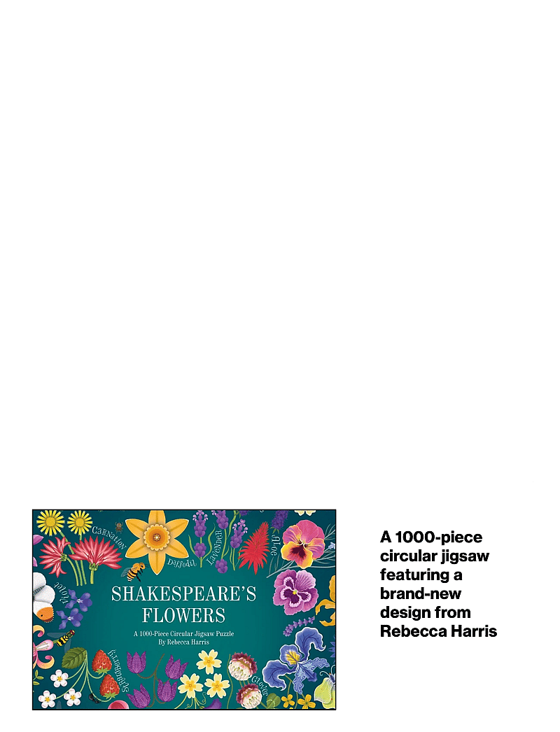 New Mags - Shakespeare’s Flowers - spiele & puzzles - multi coloured - 2