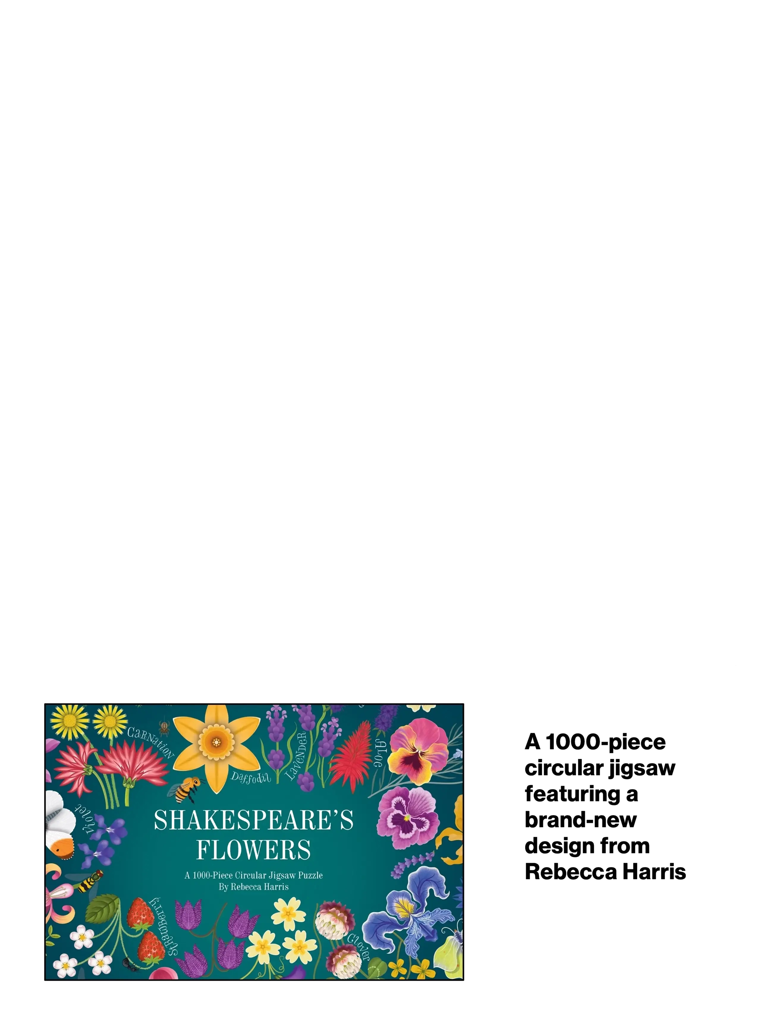 New Mags - Shakespeare’s Flowers - jeux et puzzles - multi coloured - 2