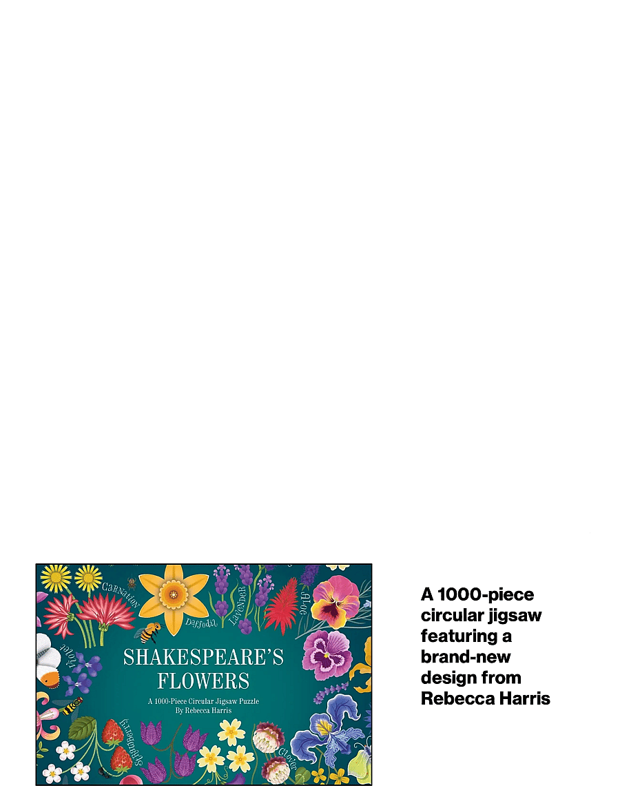 New Mags - Shakespeare’s Flowers - spiele & puzzles - multi coloured - 2