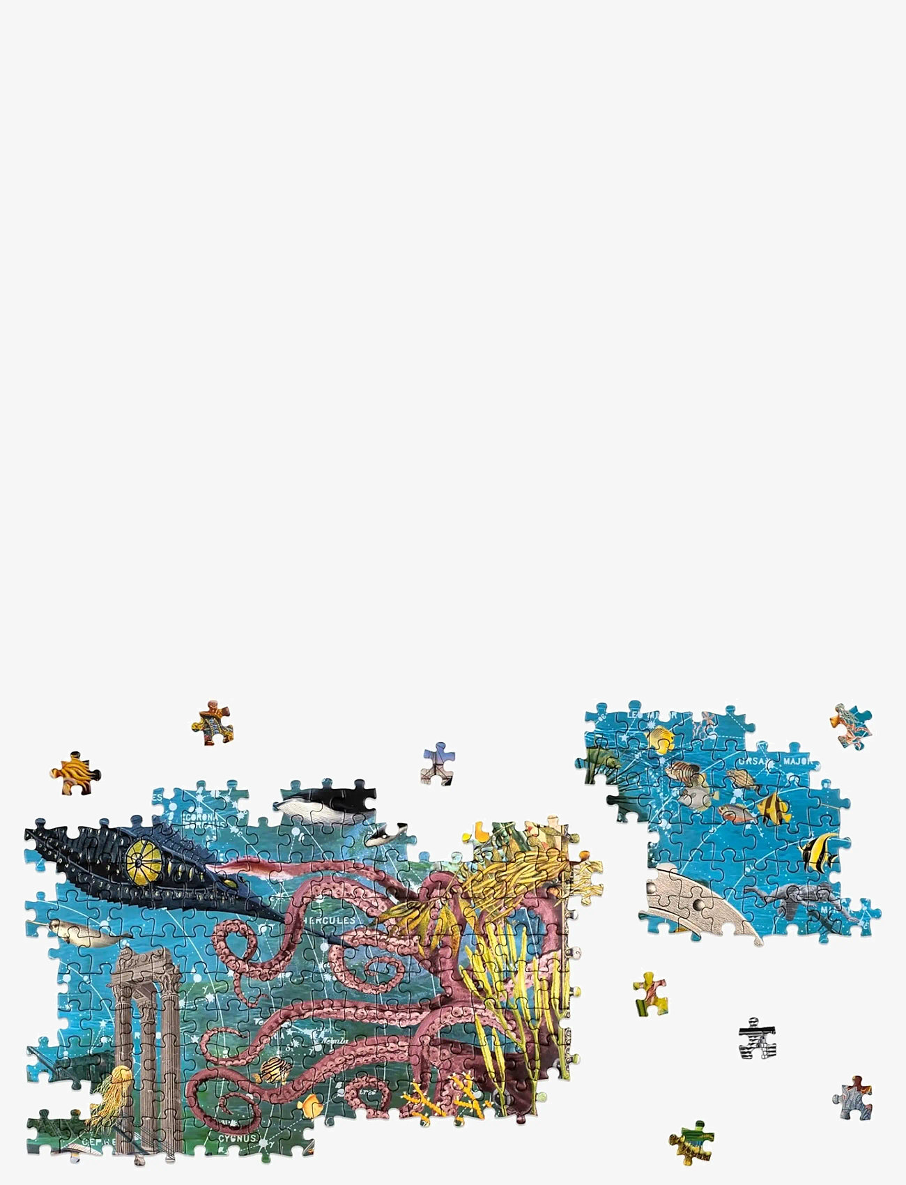 New Mags - 20,000 Leagues Under the Sea - 1000 pcs. Puzzle - spil & puslespil - multi coloured - 1