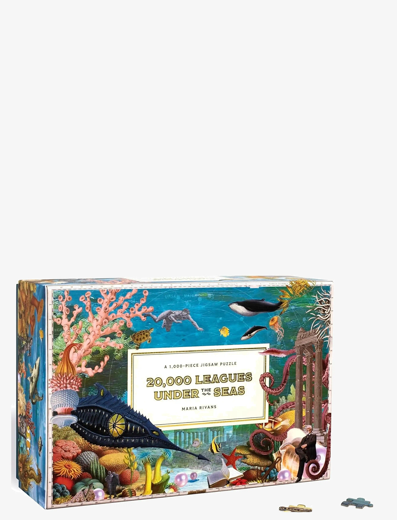 New Mags - 20,000 Leagues Under the Sea - 1000 pcs. Puzzle - spil & puslespil - multi coloured - 3
