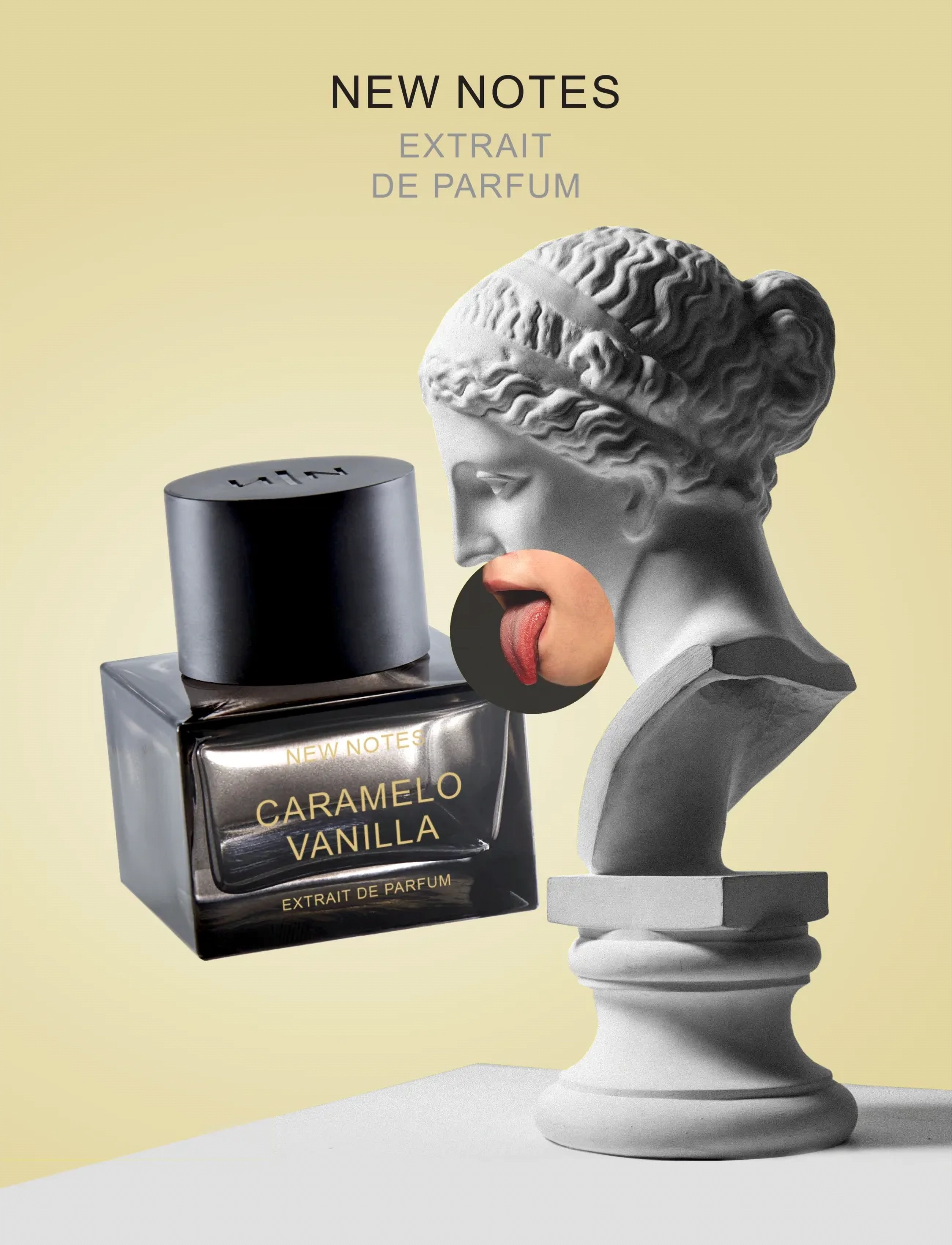 New Notes - CARAMELO VANILLA EXTRAIT DE PARFUM 50ml - til ham  - clear - 4