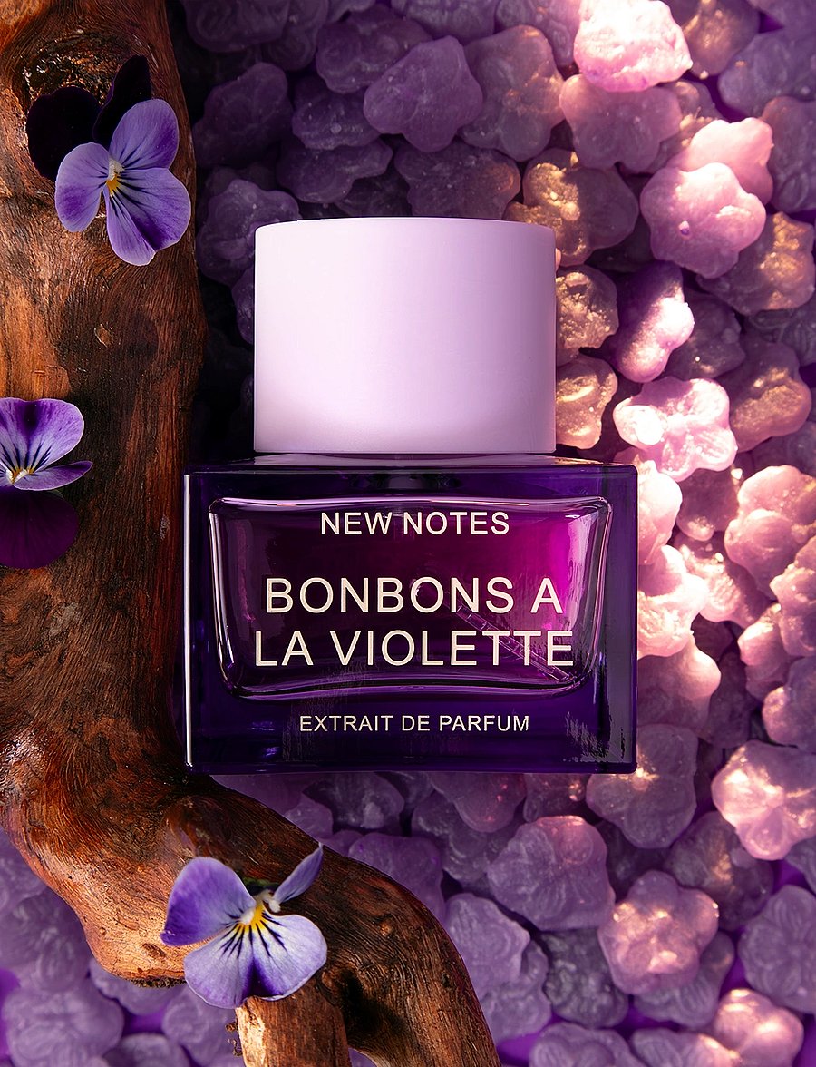 New Notes - BONBONS A LA VIOLETTE EXTRAIT DE PARFUM 50 ML - meestele - clear - 0