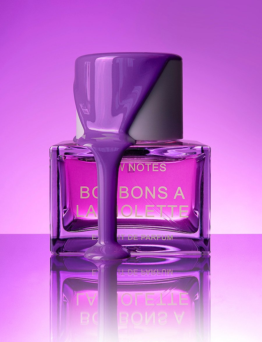New Notes - BONBONS A LA VIOLETTE EXTRAIT DE PARFUM 50 ML - meestele - clear - 3